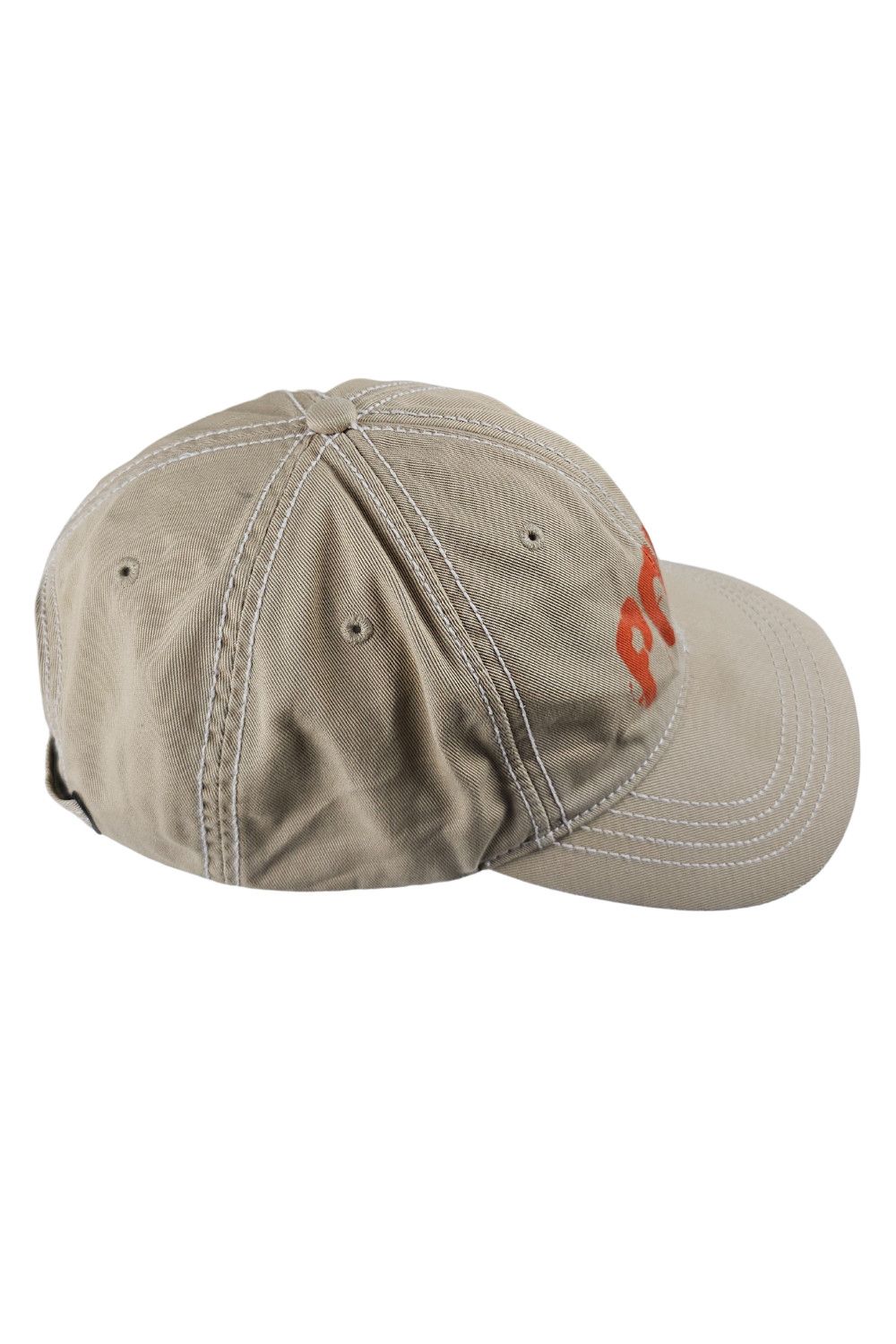 Polo Ralph Lauren 1998 Polo RL Stencil Logo Cap – Khaki Twill (Made in Taiwan) Size ONE SIZE - 9 Thumbnail