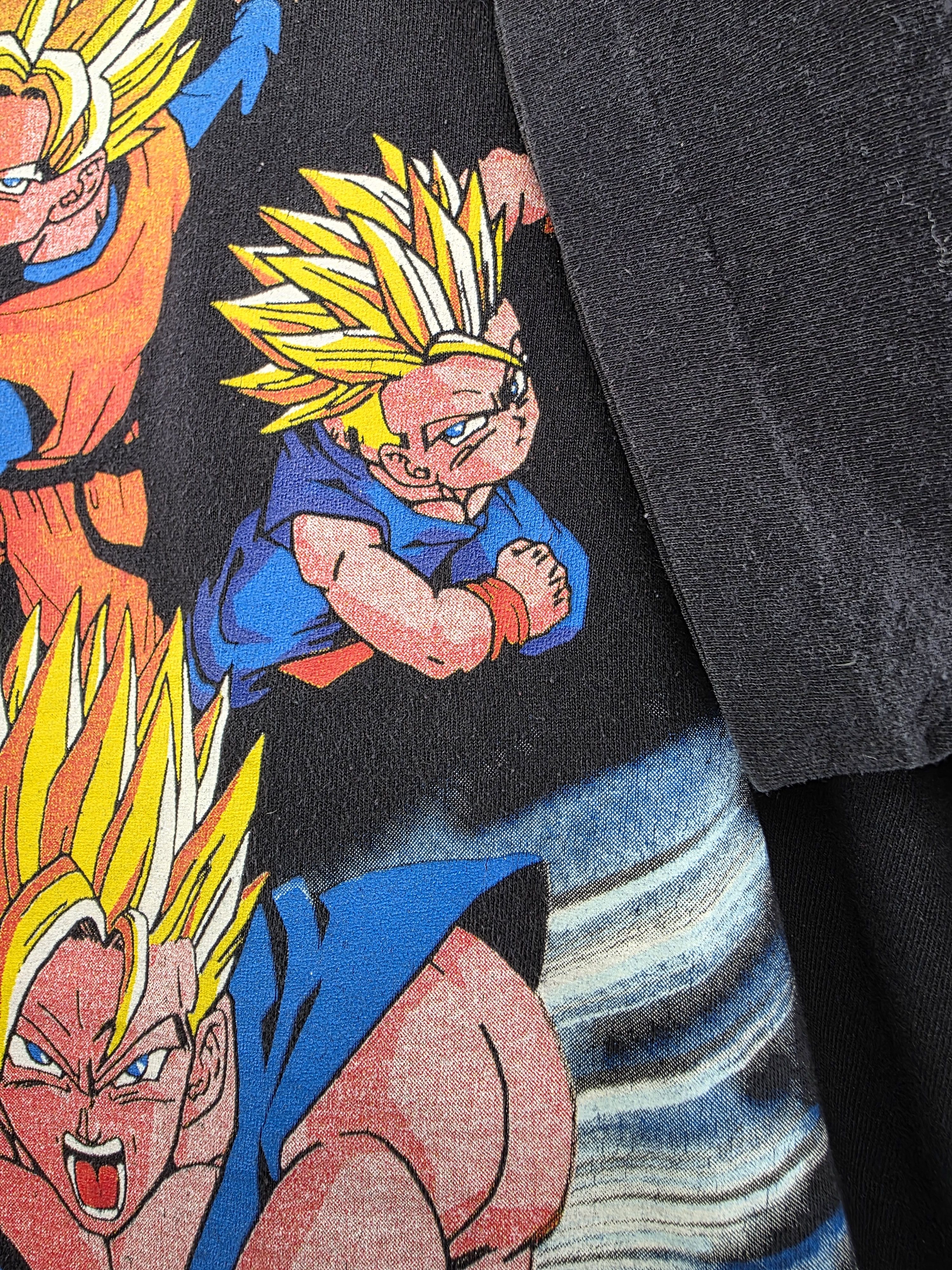 Anime 1997 Dragon Ball Z Goku Gohan Goten Trunks L 90s anime Size US L / EU 52-54 / 3 - 6 Thumbnail