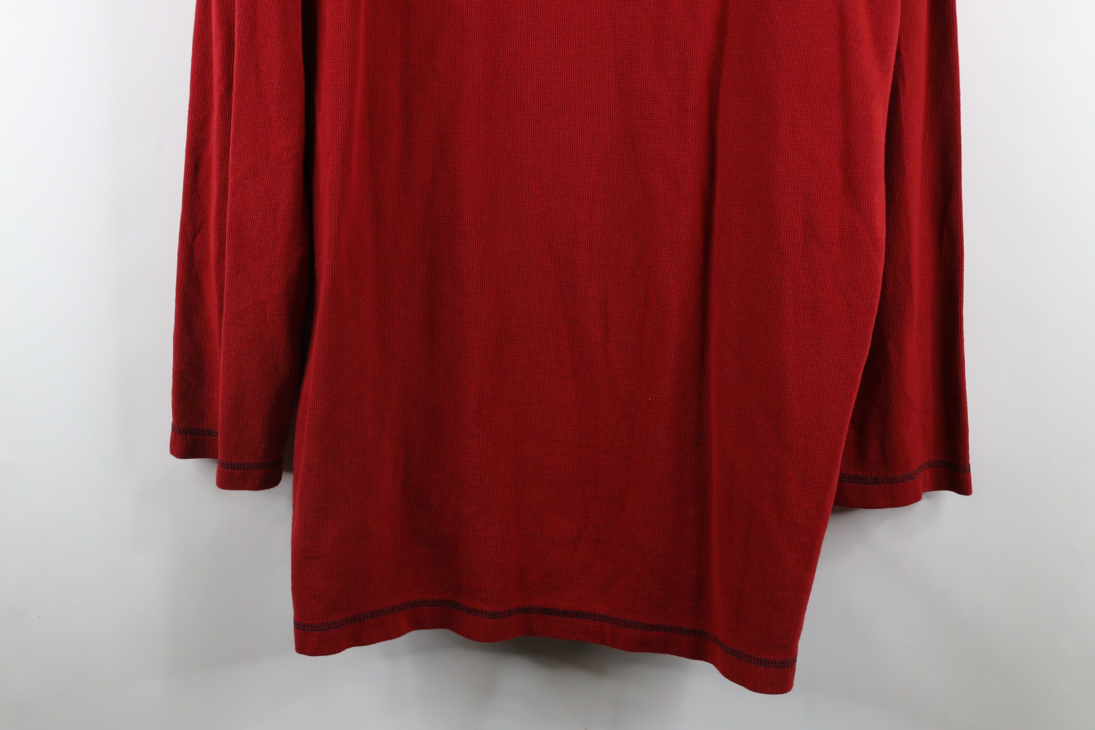 Nautica × Vintage Vintage Nautica Thermal Waffle Knit Long Sleeve T-Shirt Size US XXL / EU 58 / 5 - 3 Thumbnail