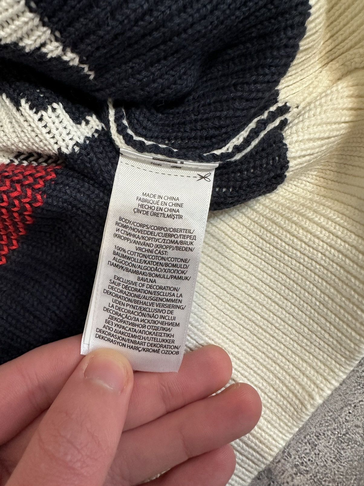 Polo Ralph Lauren Polo Ralph Lauren Classic Downhill Skier Graphic Knit Size US XL / EU 56 / 4 - 6 Thumbnail