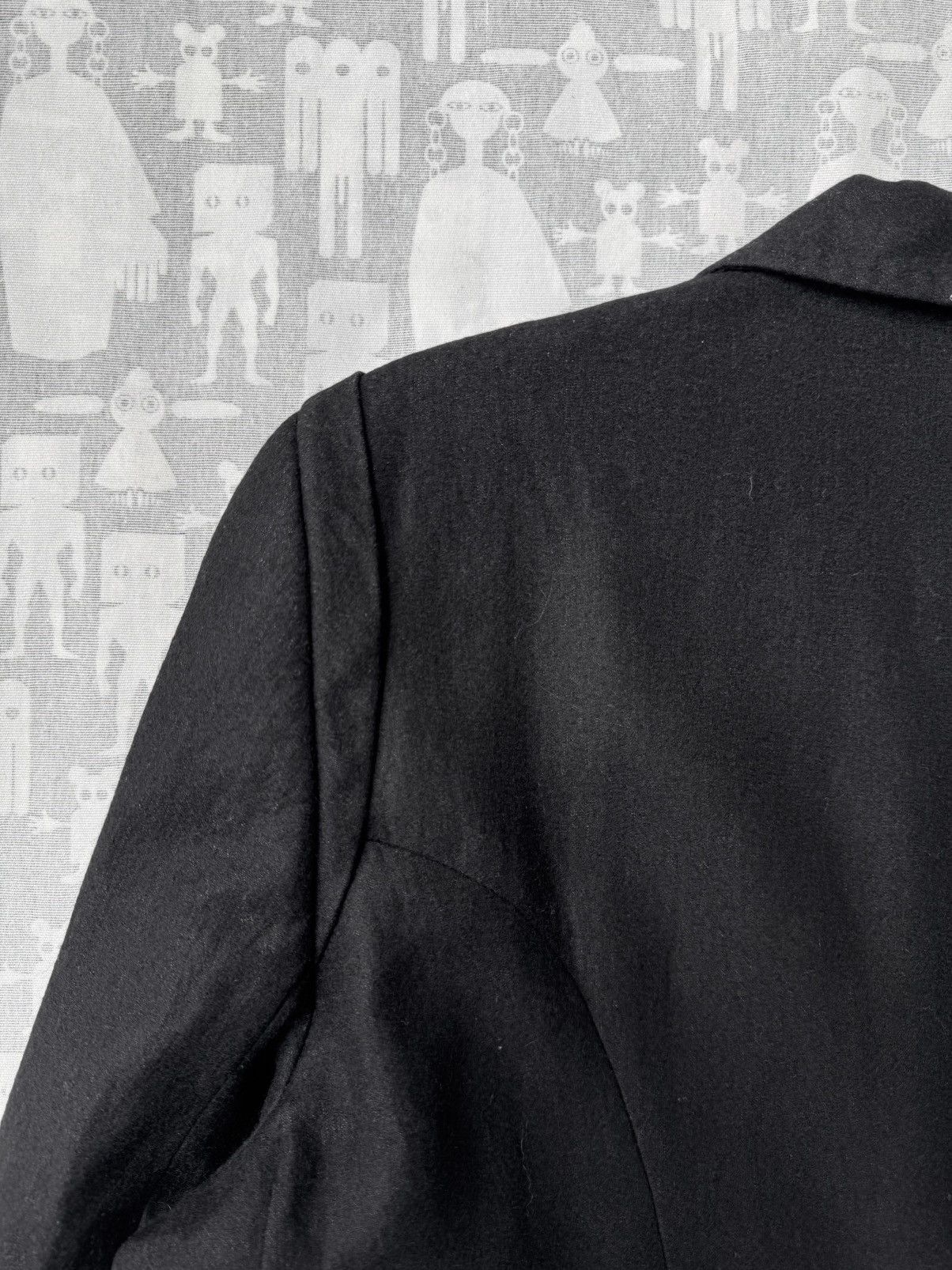 Ann Demeulemeester Ann Demeulemeester AW06 Asymmetrical Cropped Blazer Size US XS / EU 42 / 0 - 9 Thumbnail
