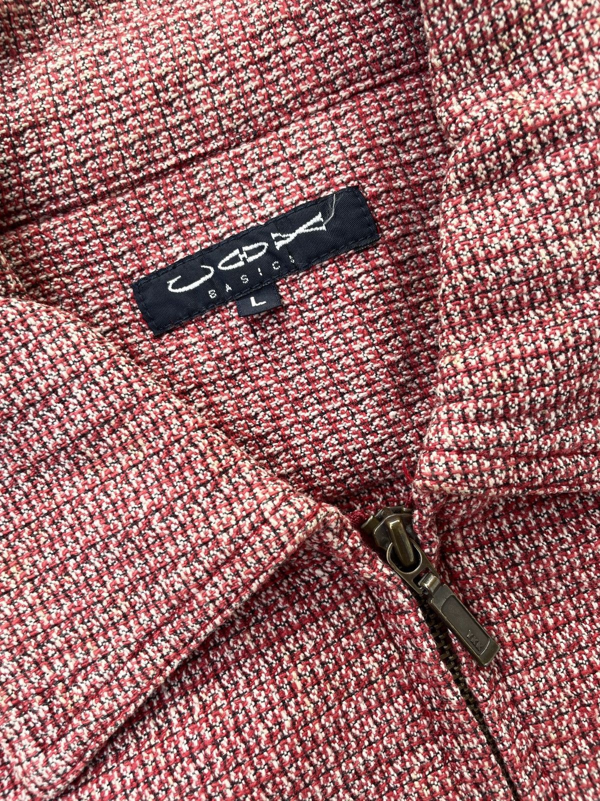 Japanese Brand Cox Basic Shirt Zipper Jacket Size US L / EU 52-54 / 3 - 4 Thumbnail