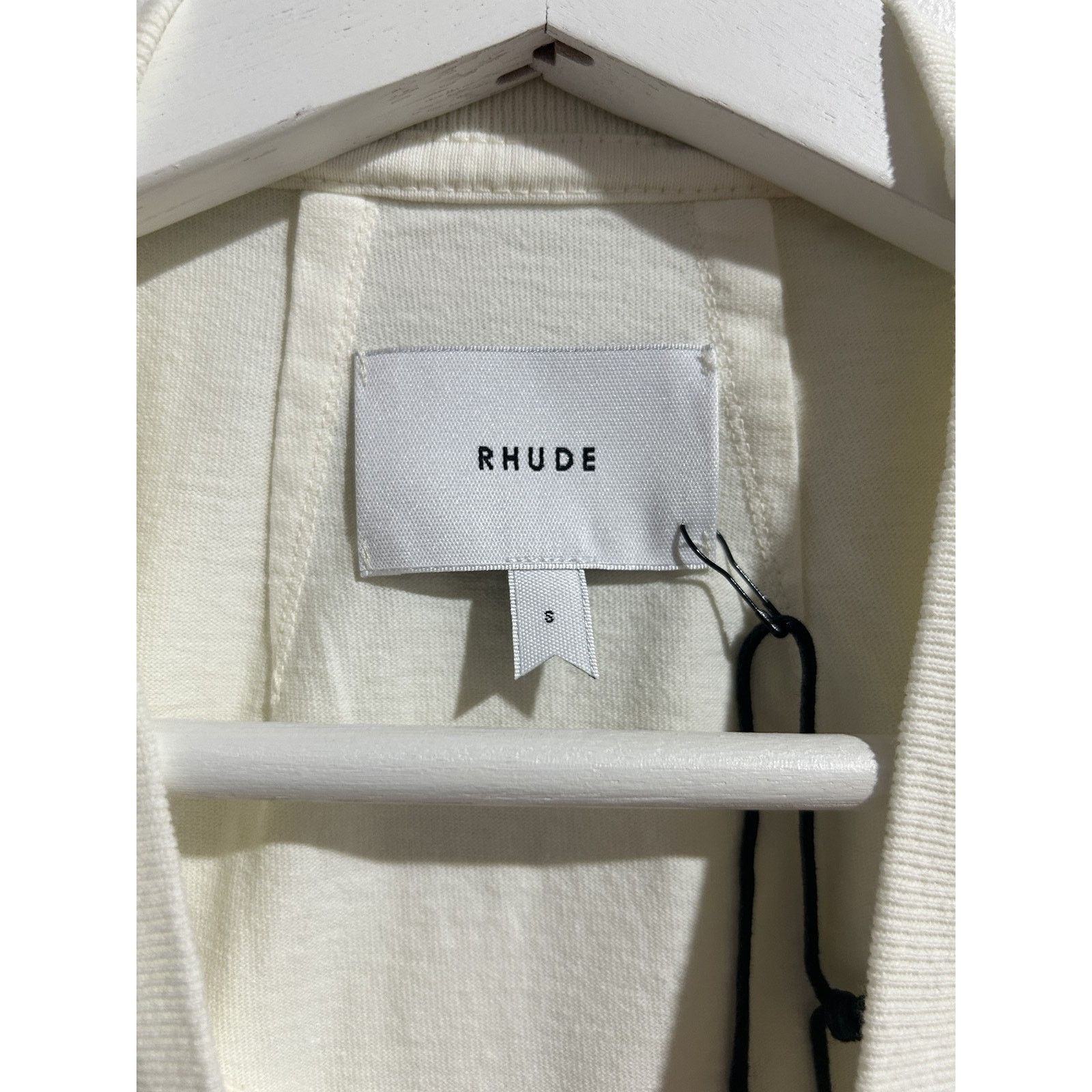 Rhude RHUDE LOGO SCRIPT WHITE SIZE SMALL NEW Size US S / EU 44-46 / 1 - 6 Thumbnail