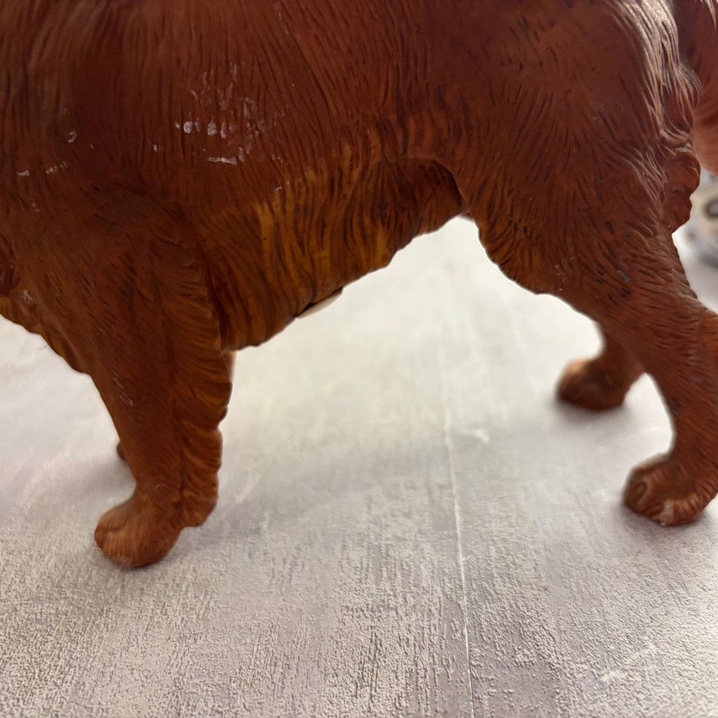 No Fear VINTAGE Andrea by Sadek Japan IRISH SETTER Dog Figurine Size 26 - 4 Thumbnail