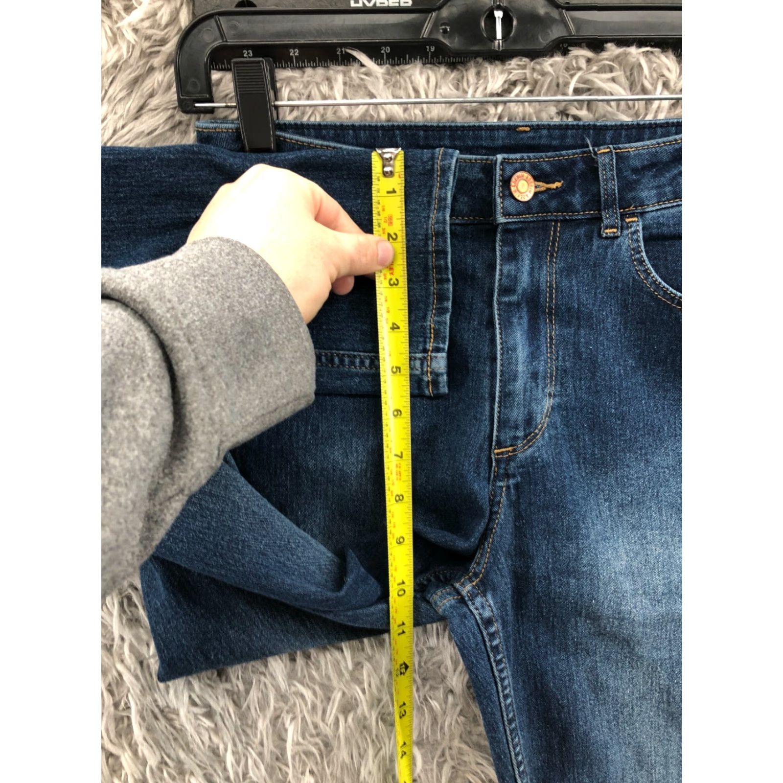 H&M H&M High Waist Skinny Ankle Jeans Size 28 Womens Medium Wash Blue Jeans Size 28" / US 6 / IT 42 - 4 Thumbnail