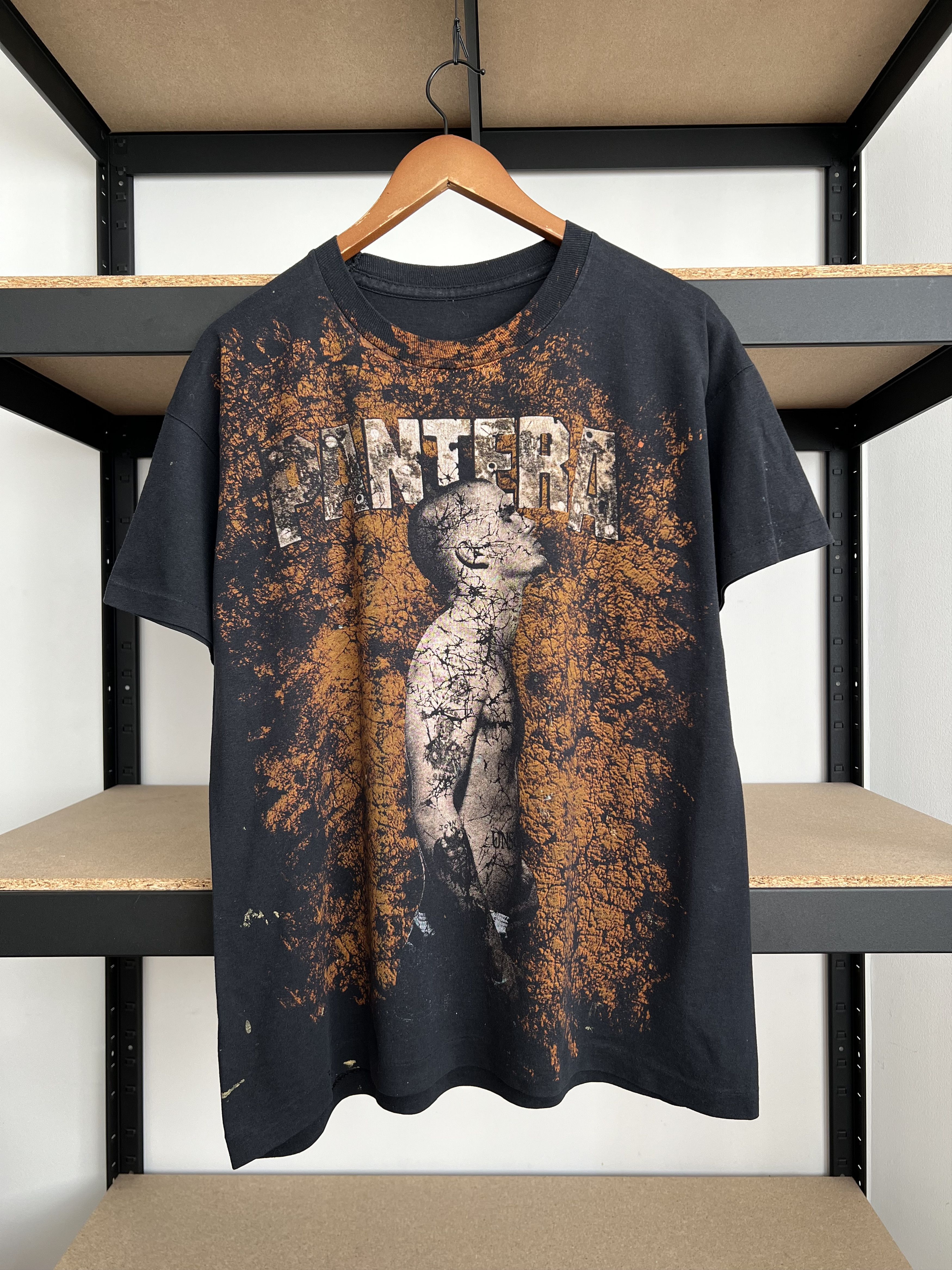Band Tees Vintage 90s Pantera Far Beyond Driven Black T-shirt Size US L / EU 52-54 / 3 - 1 Thumbnail