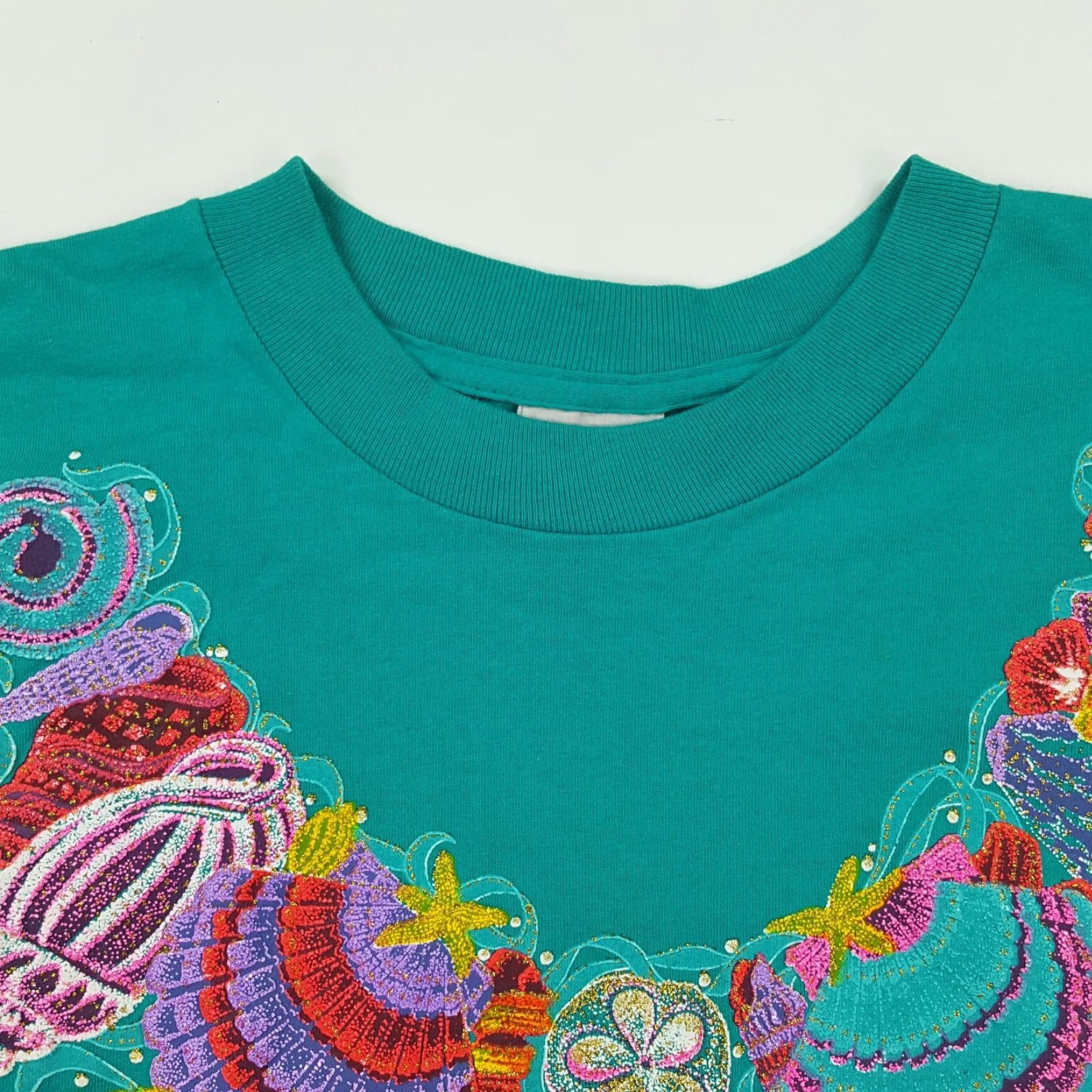 Vintage VINTAGE Oneita T-Shirt Shirt Men L Blue 90s Beach Retro Graphic Print Summer Hilton Head USA Size US L / EU 52-54 / 3 - 5 Thumbnail