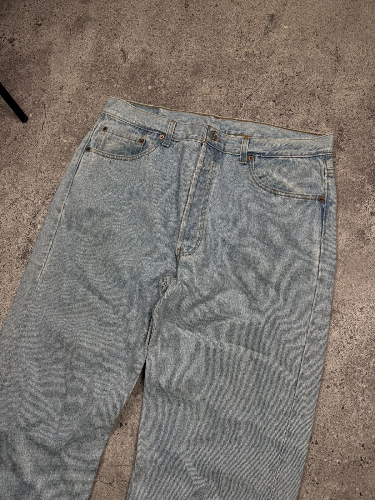 Levi's 90s Rusty Mud Washed Vintage Levis 501 Jeans USA Size US 38 / EU 54 - 10 Thumbnail