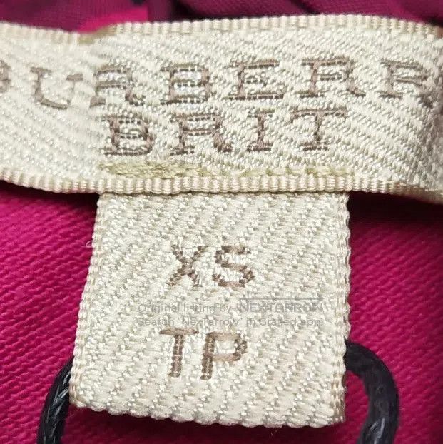 Burberry Burberry Brit Pink Cotton Logo T. Size US XS / EU 42 / 0 - 6 Thumbnail