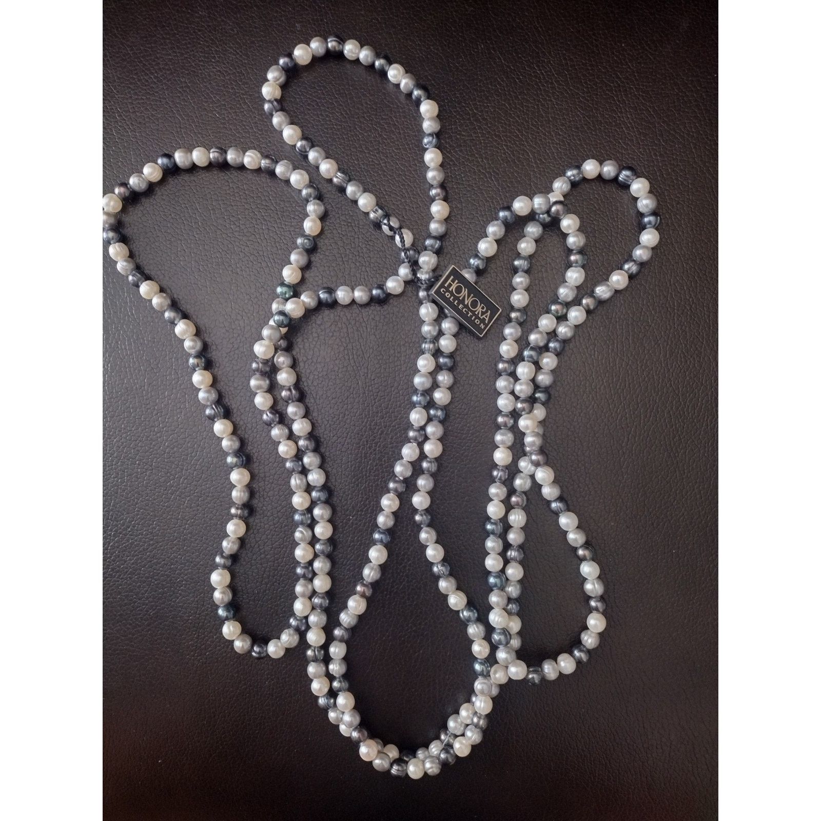 RARE Honora Collection Genuine Freshwater Pearl 80 Necklace