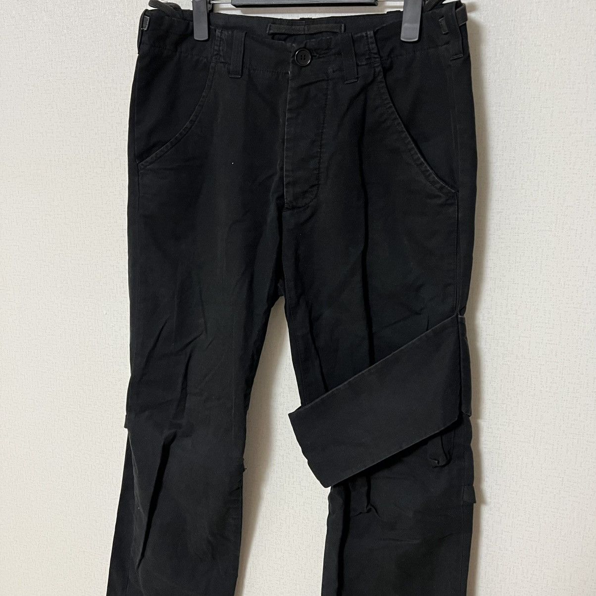 Helmut Lang 1999 Velcro Bondage Strap Trousers Size US 32 / EU 48 - 2 Thumbnail