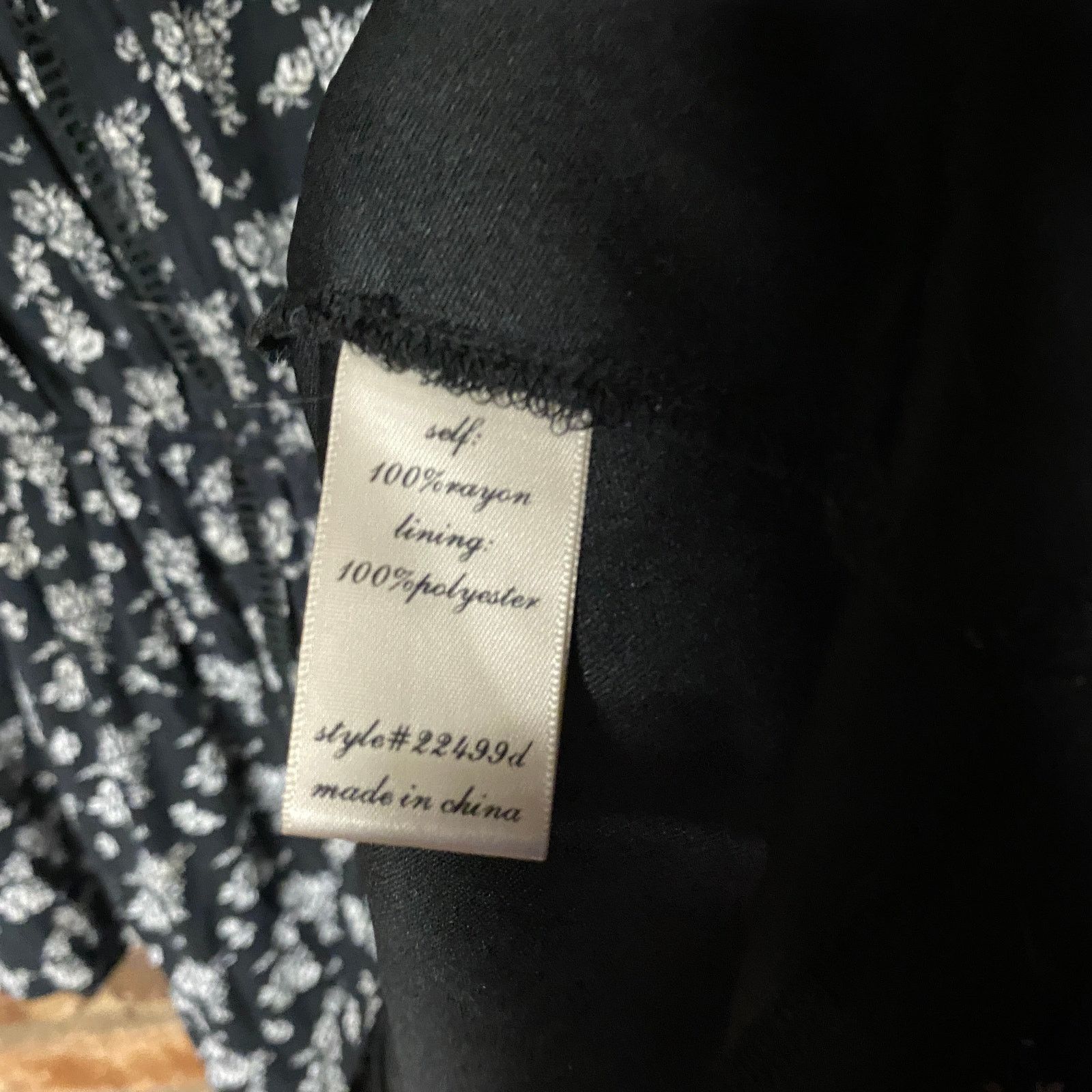 Other Miami Francesca's Black White Long Sleeve Mini Dress Small Size S / US 4 / IT 40 - 5 Thumbnail