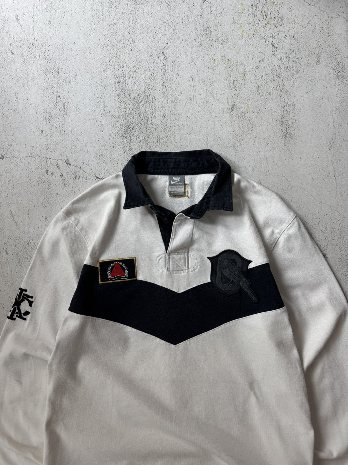 Nike × Vintage Nike Vintage Brazil Canarinho Caldeirao 10 Regby Long Sleeve Size US L / EU 52-54 / 3 - 4 Thumbnail
