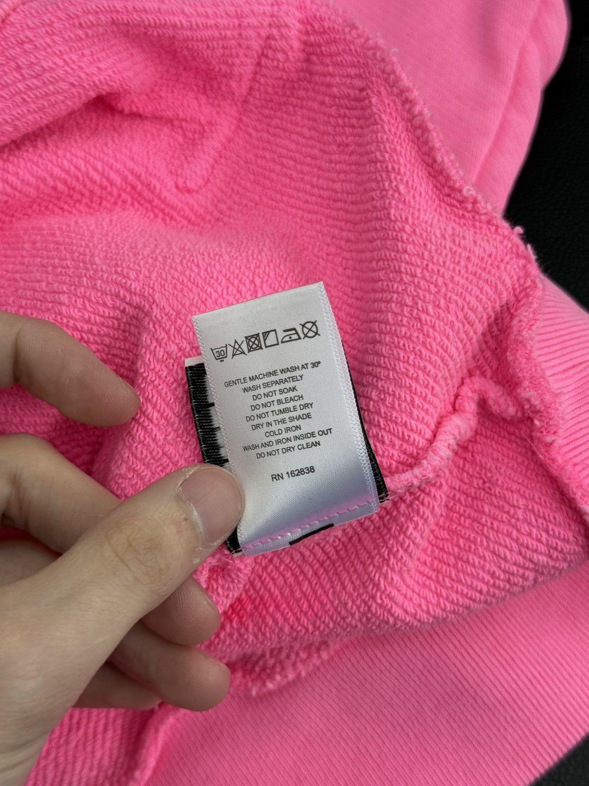 DENIM TEARS Denim Tears Pink 2025 Cotton Wreath Hoodie XL (NEW) Size US XL / EU 56 / 4 - 10 Thumbnail
