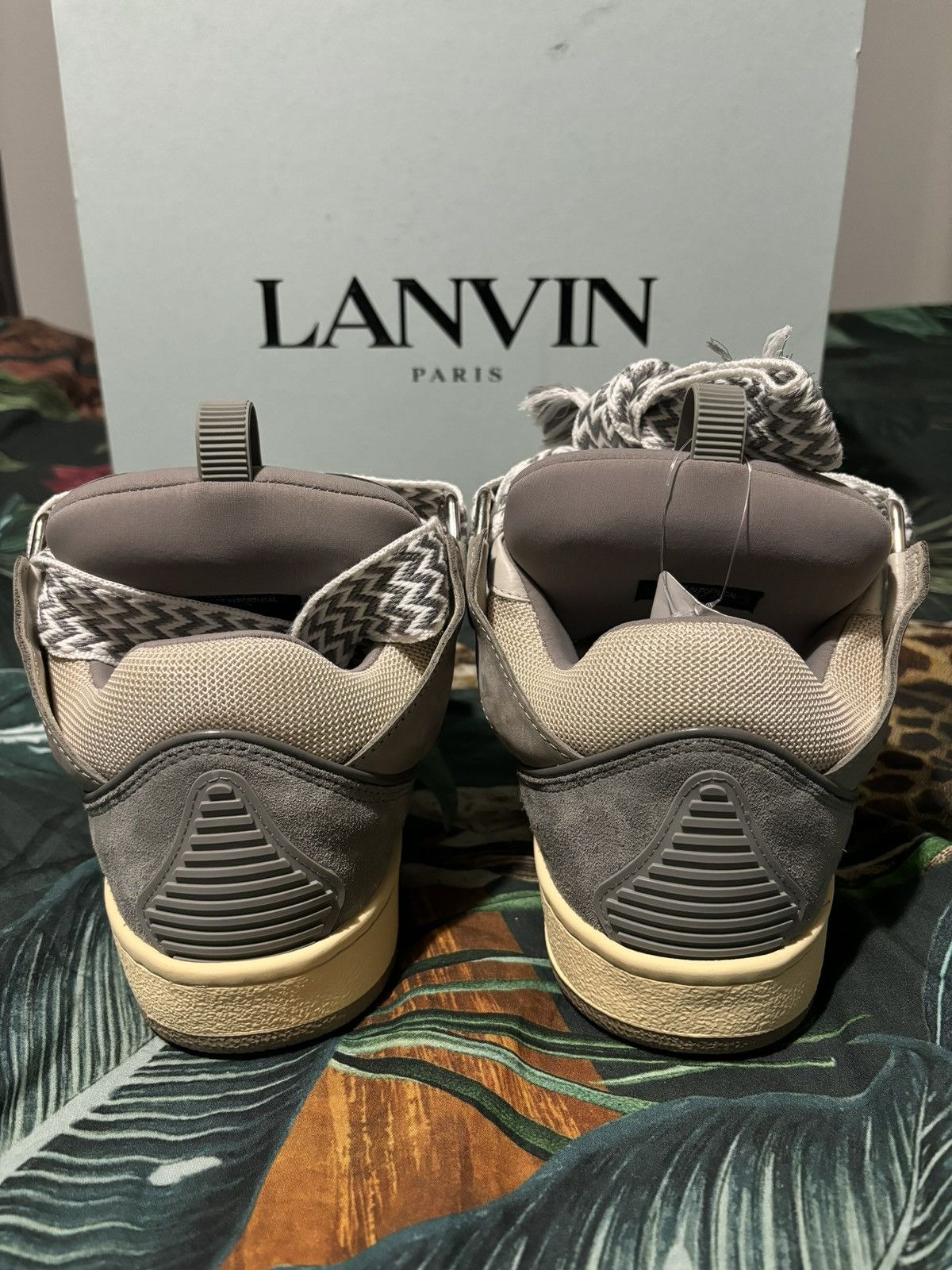 Lanvin CURB LEATHER SNEAKERS LANVIN Size US 9 / EU 42 - 5 Thumbnail