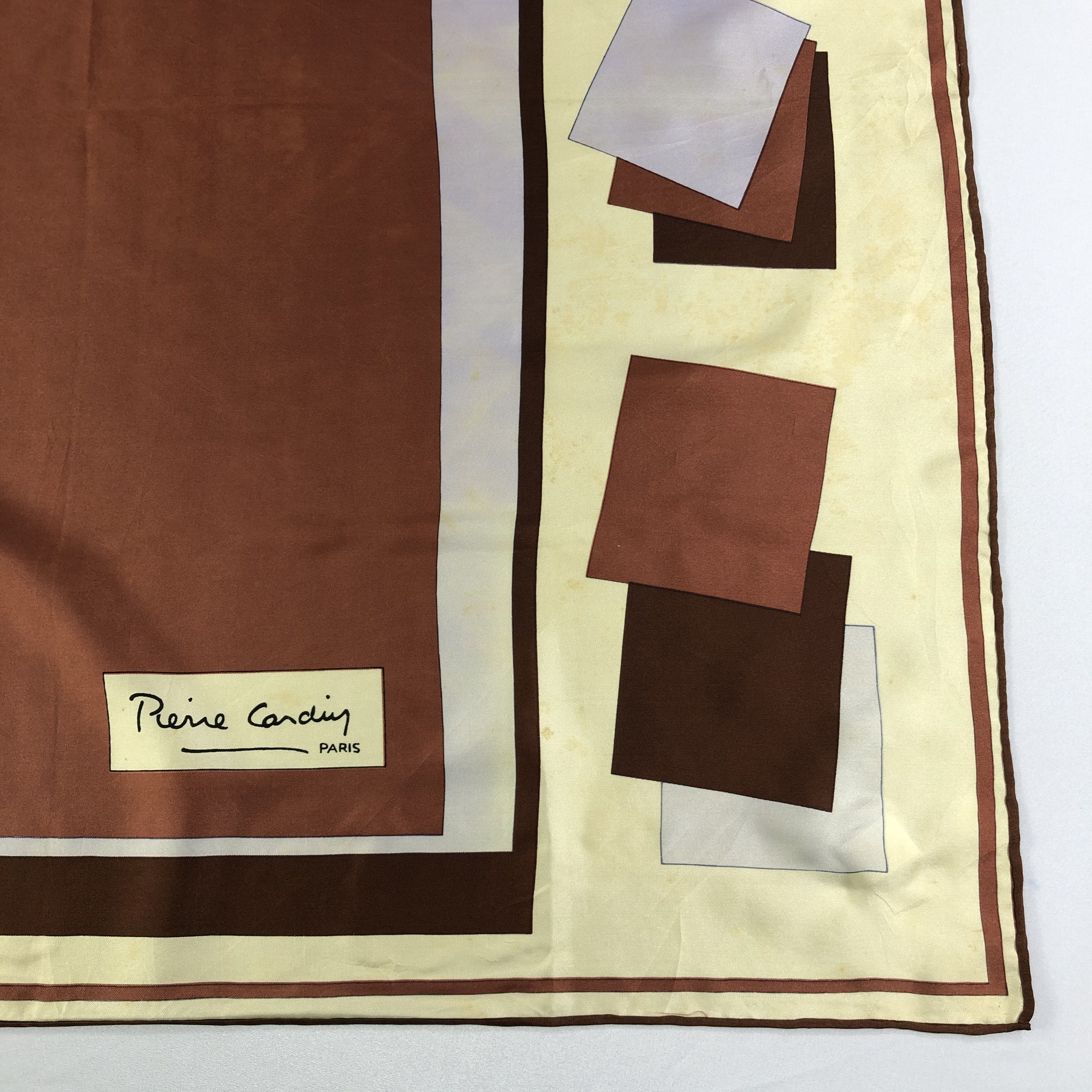 Pierre Cardin Vintage Pierre Cardin Silk Scarf Size ONE SIZE - 4 Thumbnail