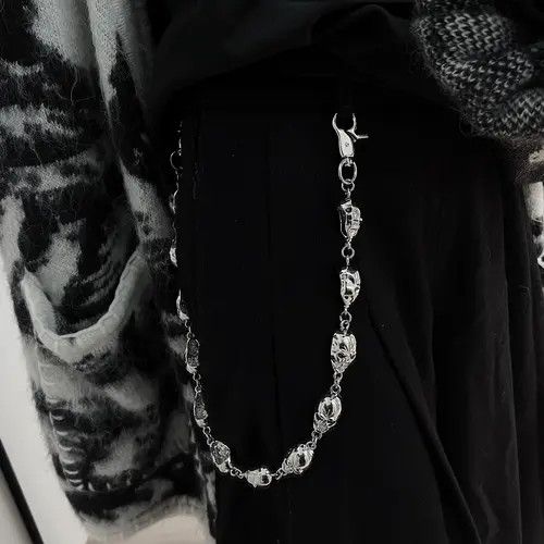 Other Skull Chain Wallet Size ONE SIZE - 1 Thumbnail