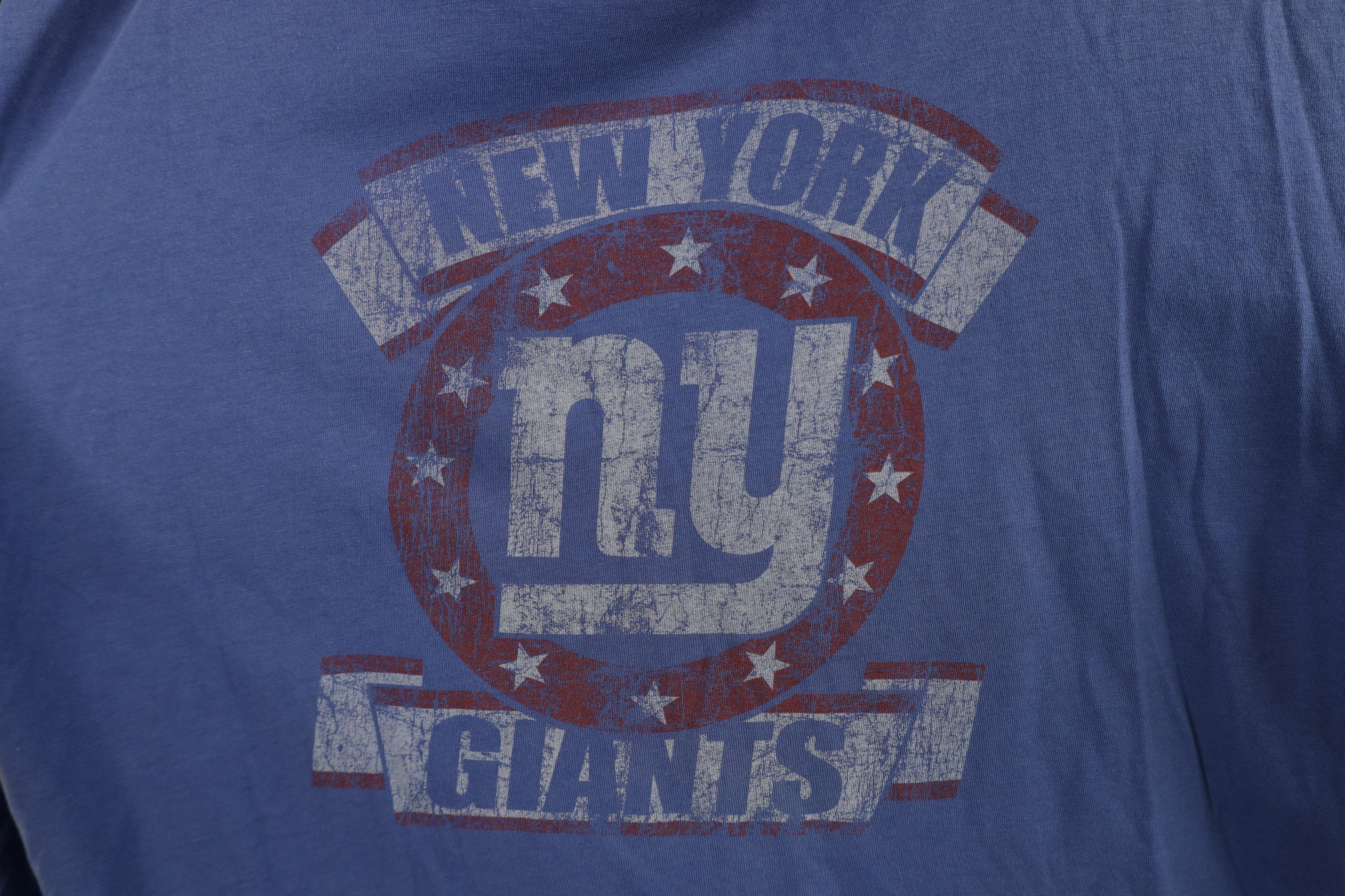 Mitchell & Ness Retro Mitchell & Ness New York Giants Football T-Shirt Size L / US 10 / IT 46 - 7 Thumbnail