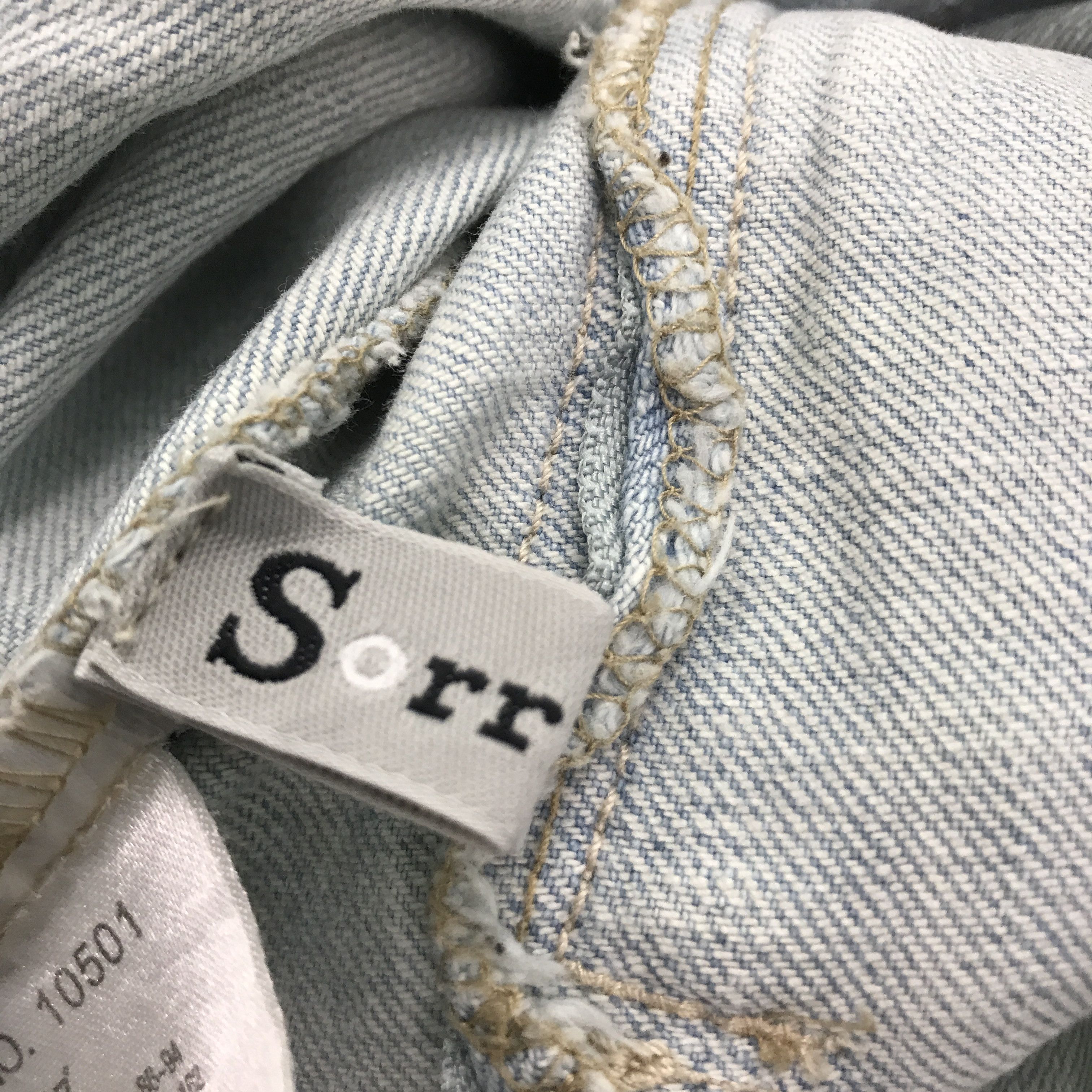 Japanese Brand JAPAN SORRIDERE LIGHT WASH DENIM PUNK BONDAGE JACKET Size US S / EU 44-46 / 1 - 11 Thumbnail