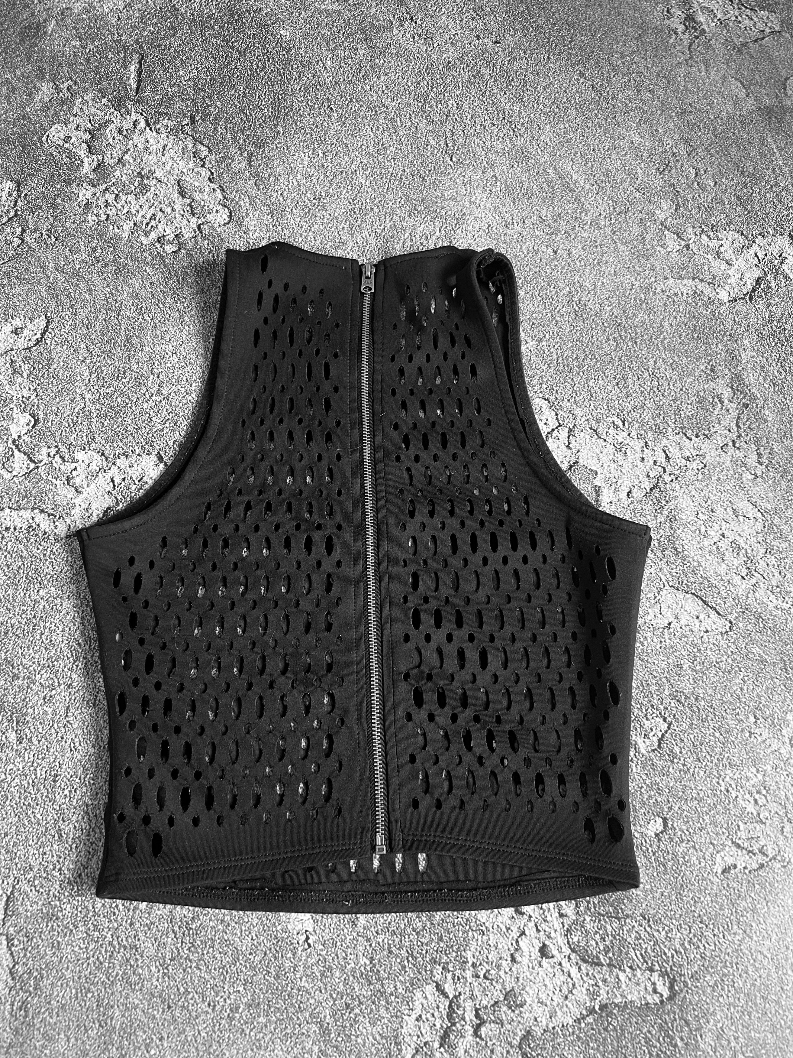 Hysteric Glamour Mesh tank top y2k sexy avant garde Size S / US 4 / IT 40 - 4 Thumbnail