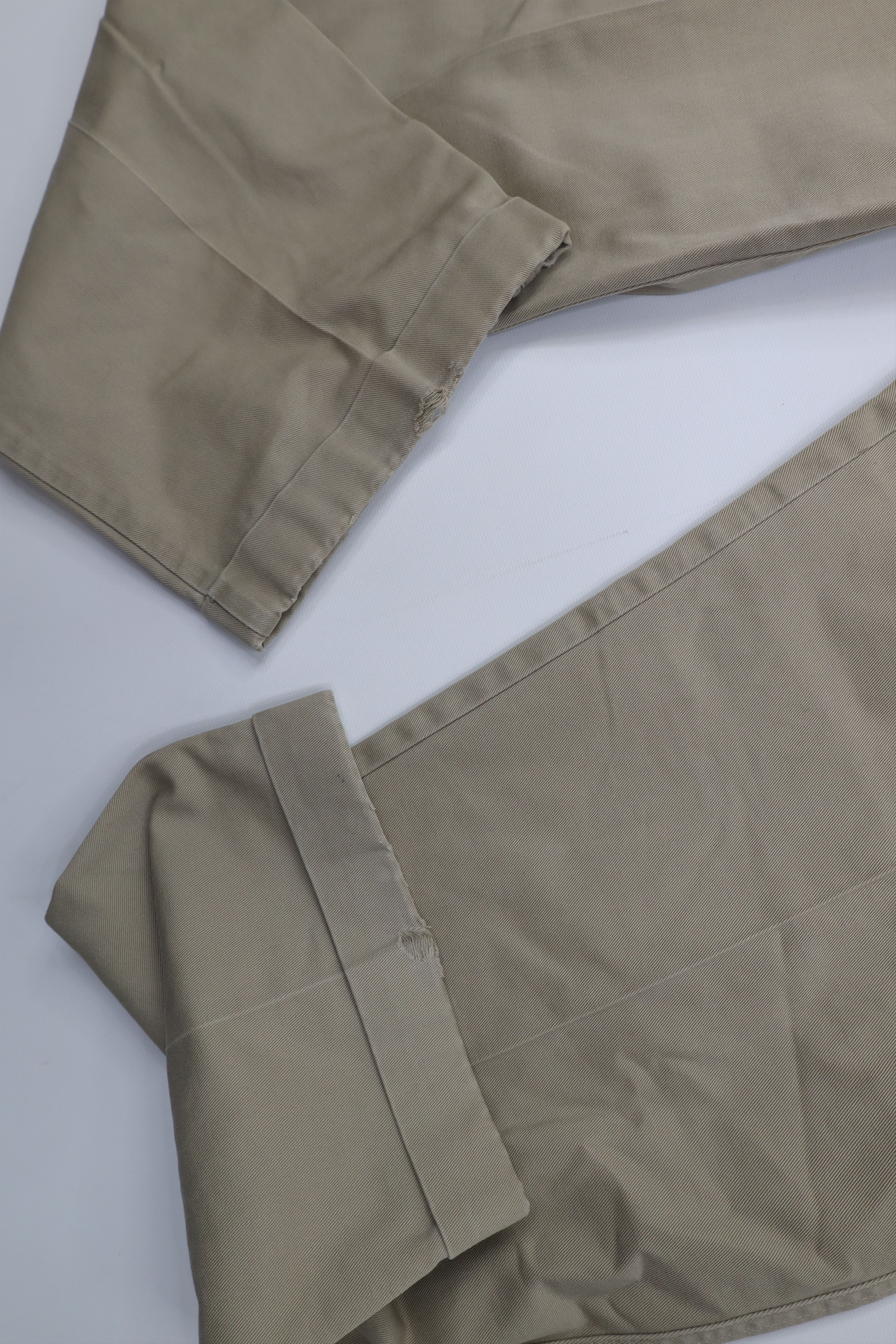 Ralph Lauren Vintage 90s Chaps Ralph Lauren Wide Leg Chino Pants Beige Size US 40 / EU 56 - 5 Thumbnail