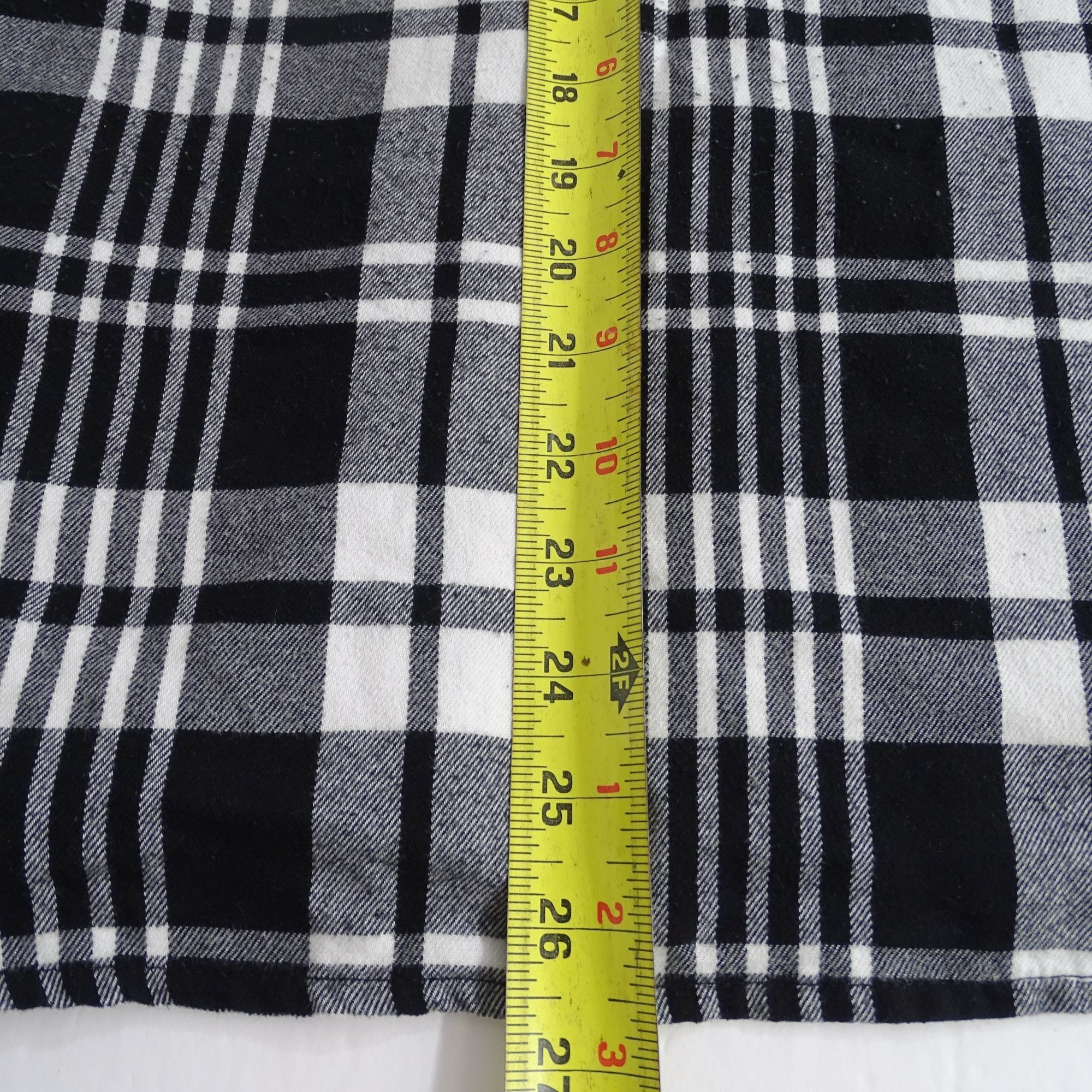 JACHS NY Jachs Girlfriend Black Plaid Flannel Button Up Shirt Size S Size S / US 4 / IT 40 - 12 Thumbnail