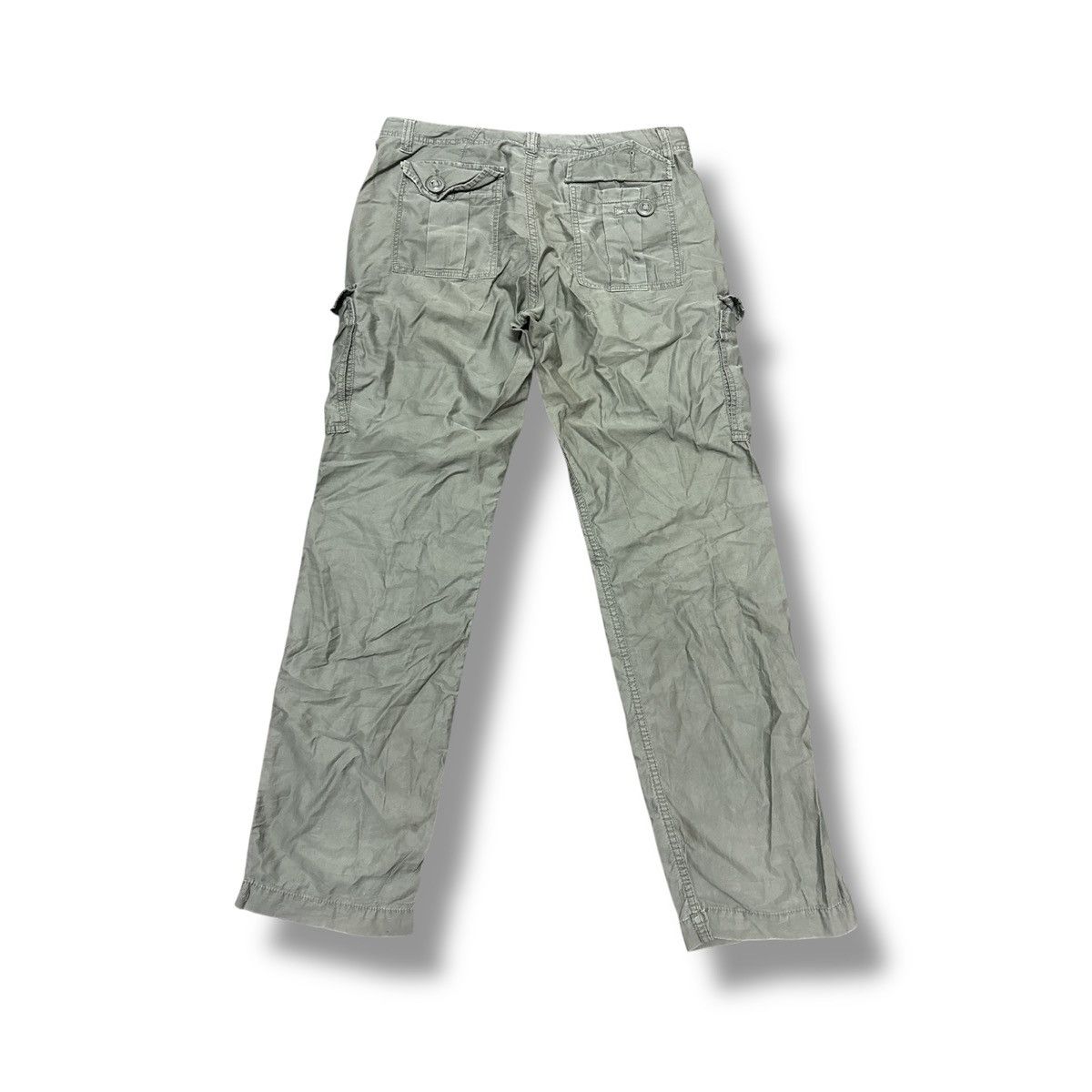 Other REAL USED FATIGUES SURPLUS STYLE ARMY PANTS Size US 34 / EU 50 - 5 Thumbnail