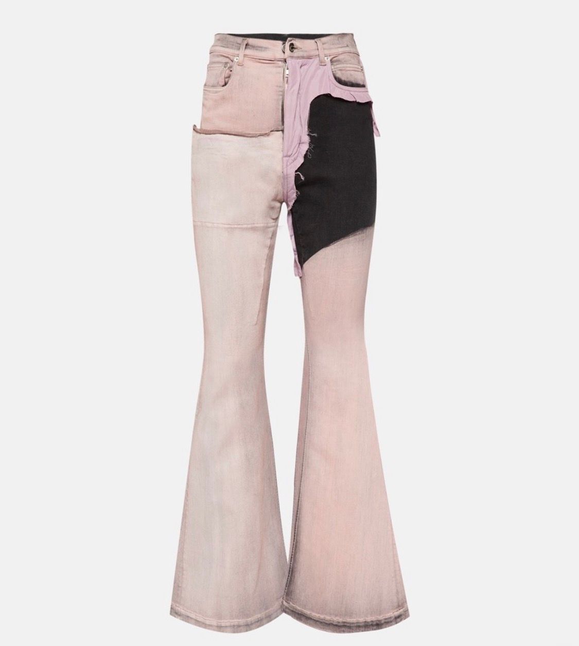 Pre-owned Rick Owens X Rick Owens Drkshdw Bootcut Bolan Jeans Faded Pink W31