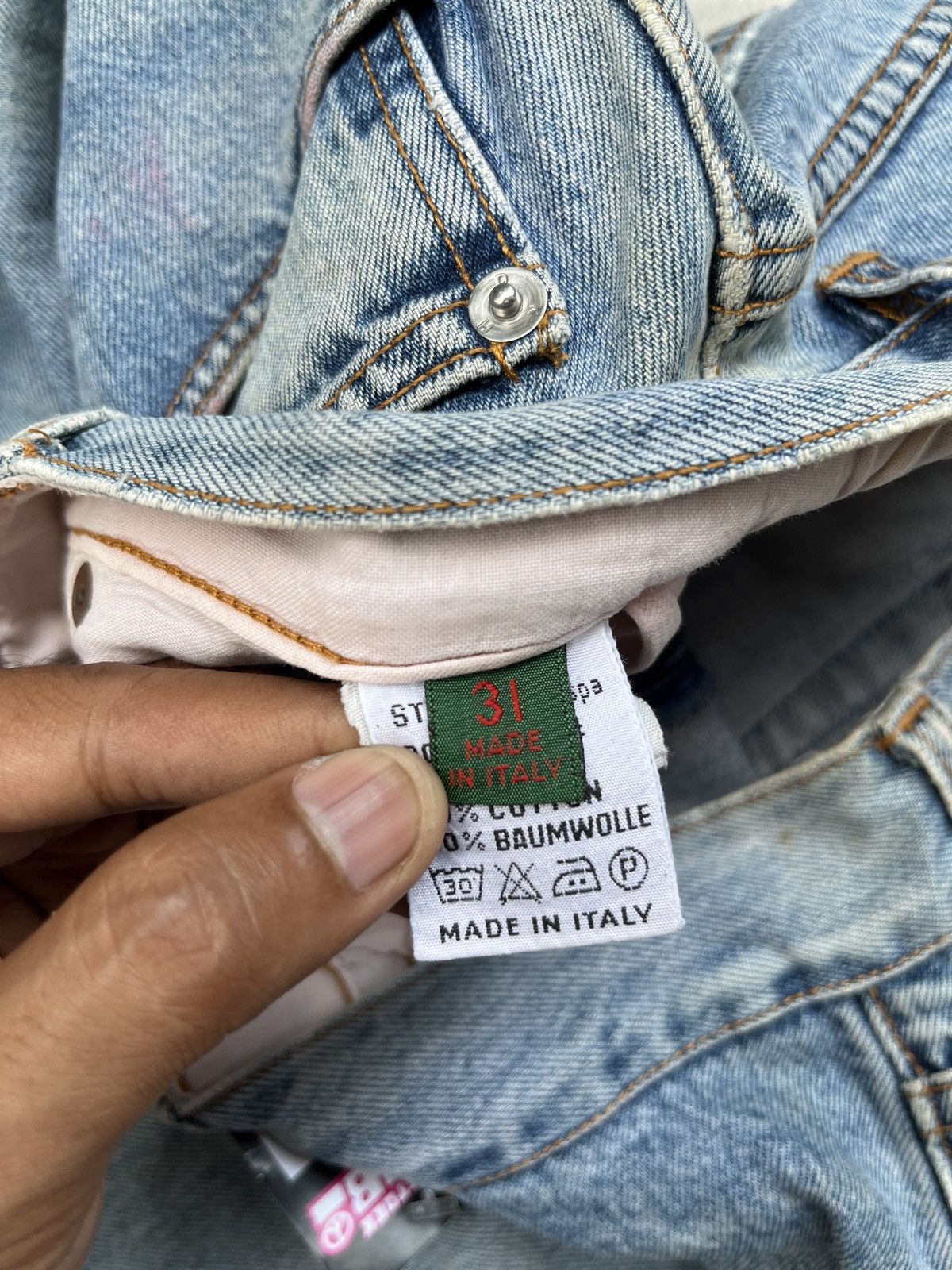 Katharine Hamnett London VINTAGE KATHARINE HAMNETT LONDON JEANS PANTS Size US 31 - 9 Thumbnail