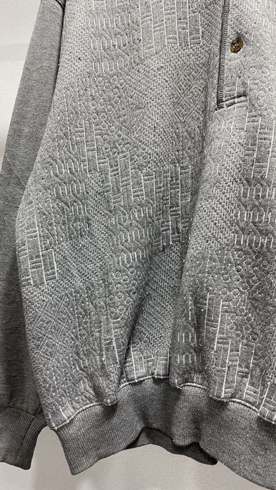 Japanese Brand × Vintage Vintage 3D Collar Sweatshirt 80s Size US L / EU 52-54 / 3 - 5 Thumbnail