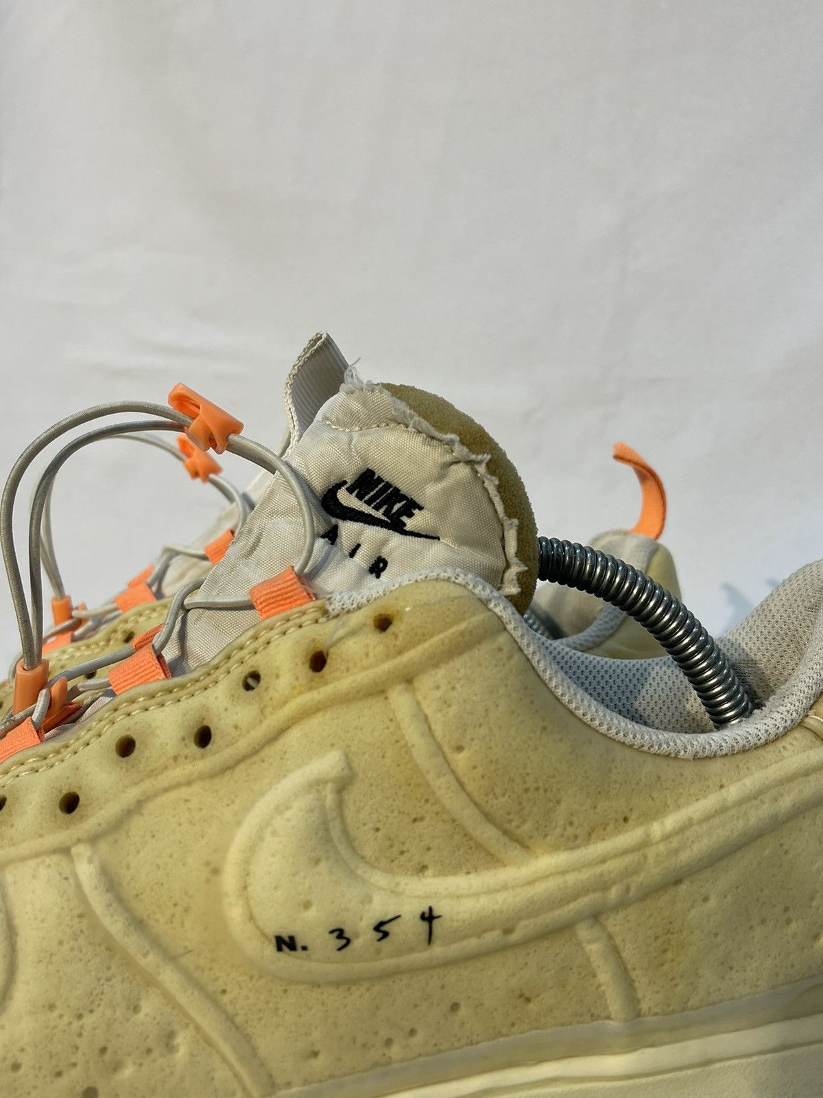 Nike × Sneakersnstuff Nike Air Force 1 Low Experimental cream Size US 8.5 / EU 41-42 - 4 Thumbnail