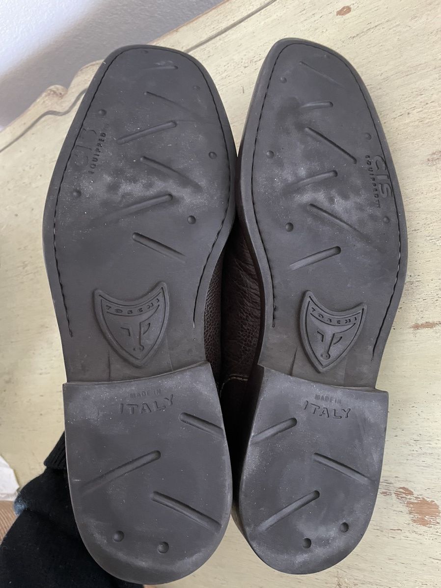 Michael Toschi Double Gore Loafer Size US 12 / EU 45 - 7 Thumbnail