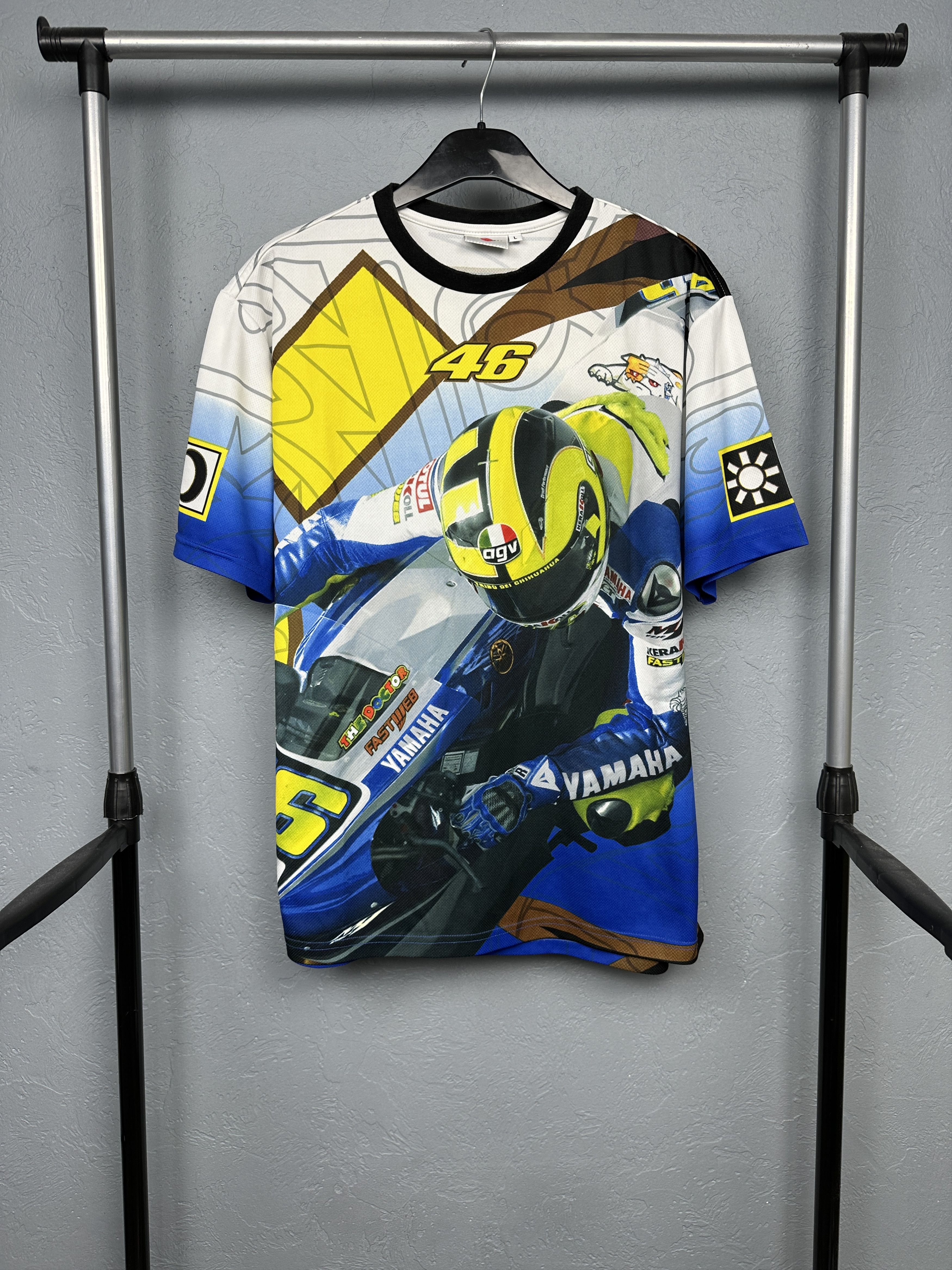 Yamaha Yamaha Racing Team 46 Mens T-Shirt Jersey Size US L / EU 52-54 / 3 - 1 Thumbnail
