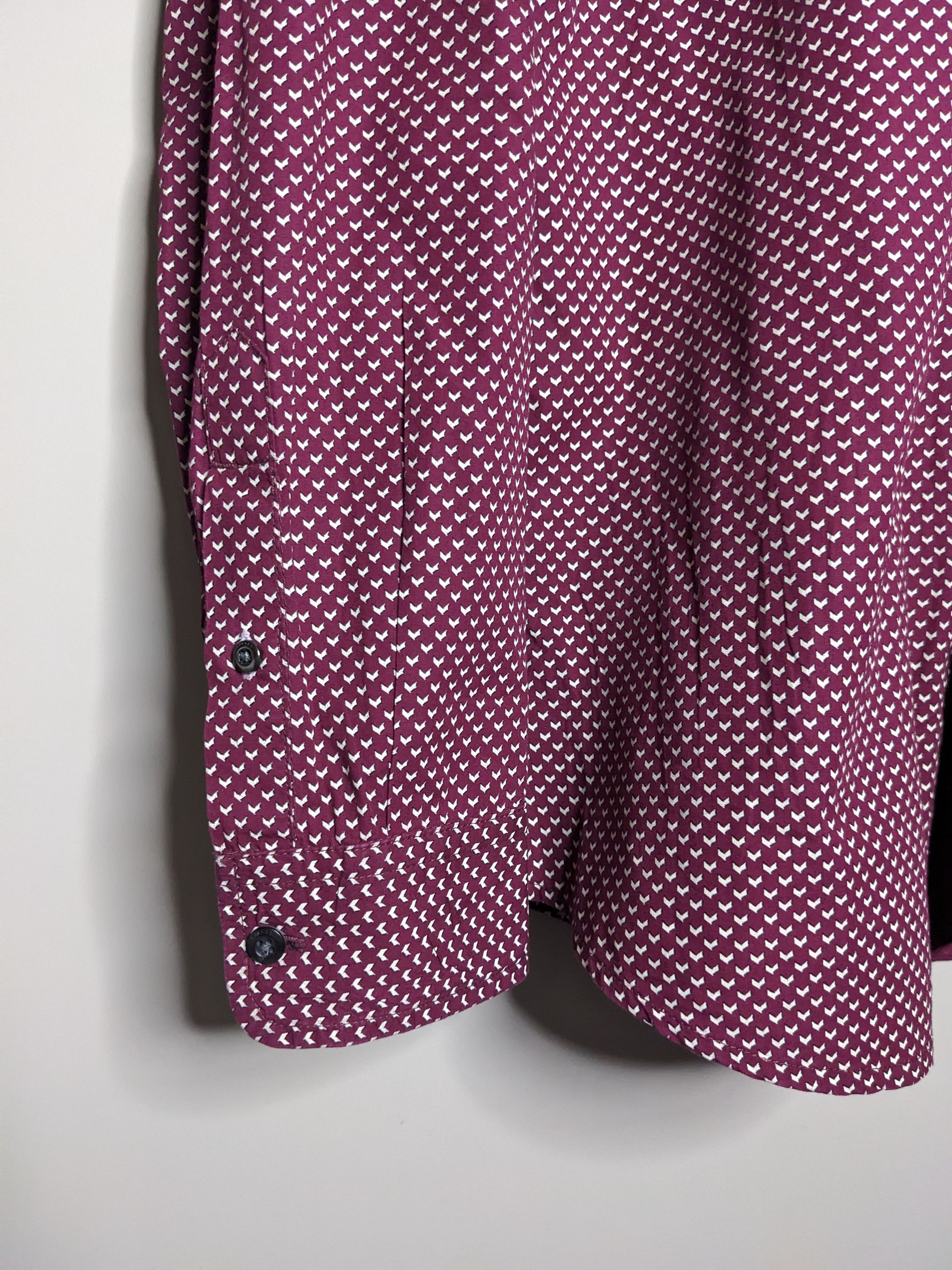 Diesel Diesel Button Up Shirt Mens Large Long Sleeve Geometric Y2K Size US L / EU 52-54 / 3 - 4 Thumbnail