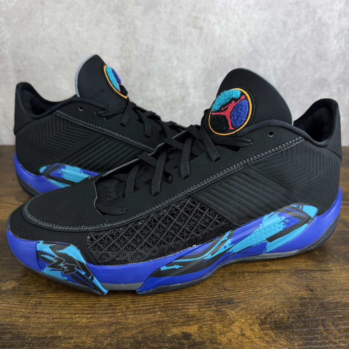 Jordan Brand NEW Promo Sample Air Jordan 38 Low Aqua PE Black Size 13 Men Size US 13 / EU 46 - 2 Thumbnail