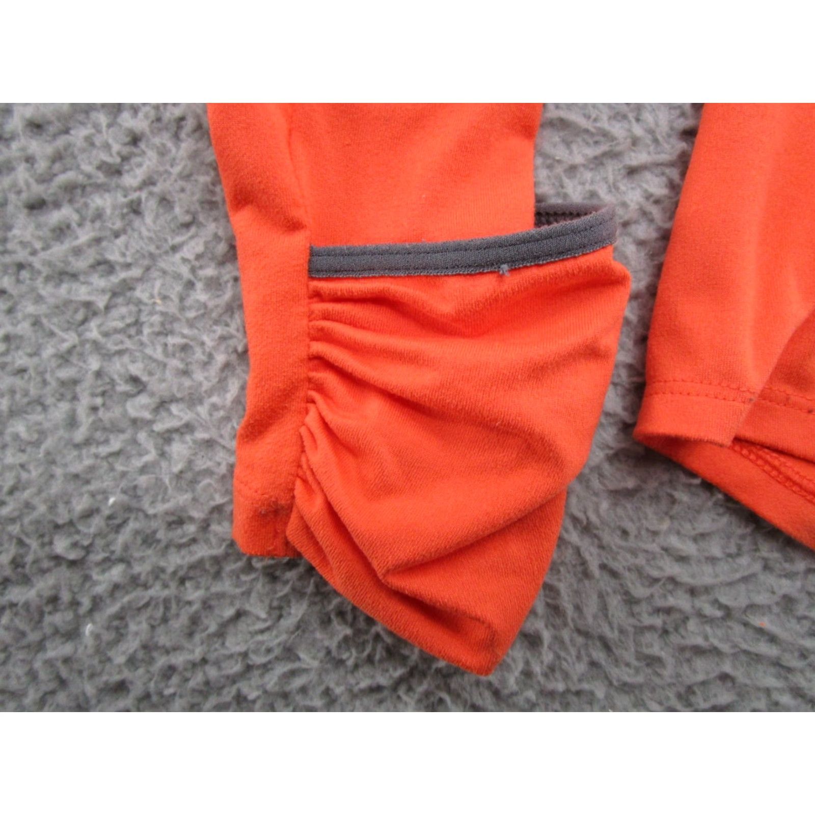 Nike Nike Dri-FIT Running V-Neck Orange Lightweight Hoodie Womens Size S Size S / US 4 / IT 40 - 7 Thumbnail