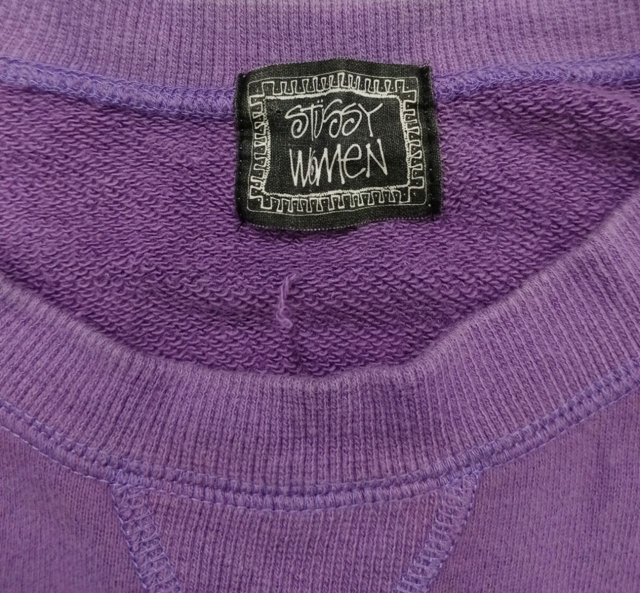 Stussy SUN FADED STUSSY CROPPED BAGGY SWEATSHIRT Size M / US 6-8 / IT 42-44 - 8 Thumbnail