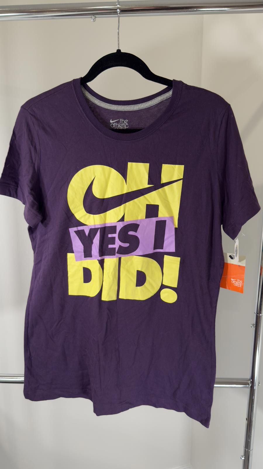 Nike Nike Athletic Dept. Slim Fit T-Shirt - Purple Color Size XL / US 12-14 / IT 48-50 - 1 Thumbnail
