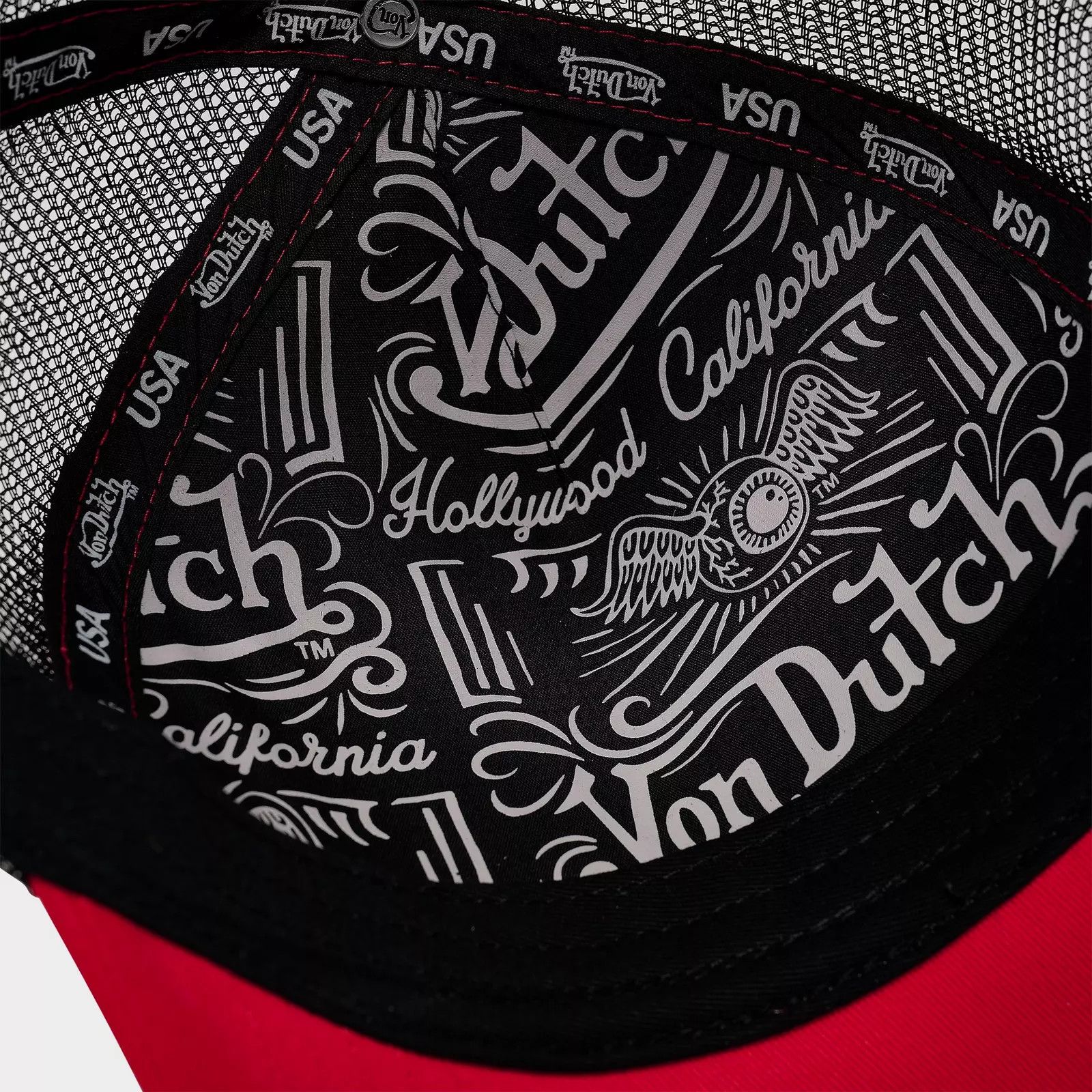 Von Dutch Von Dutch Staple Trucker Hat Size ONE SIZE - 6 Thumbnail