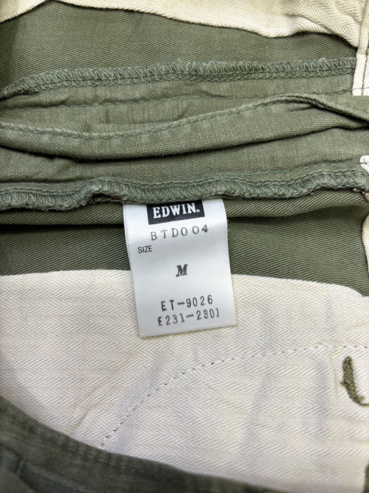 Edwin 💥Minimalist💥EDWIN Military Multipockets Tactical Pant F726 Size US 33 - 15 Thumbnail