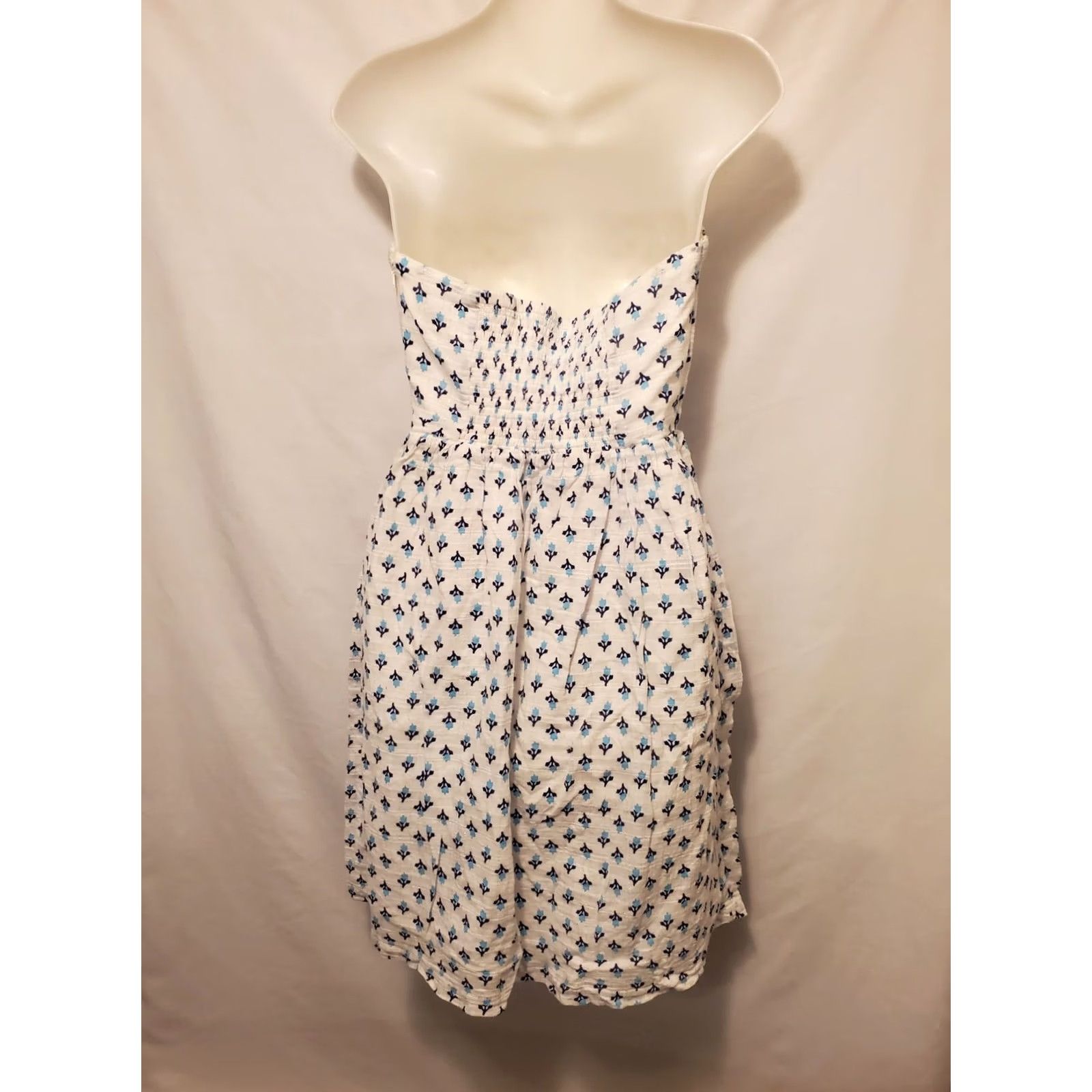 Old Navy Old Navy Womens Floral High Waist Gauze Tube Dress Side Zip Sz 8 Size M / US 6-8 / IT 42-44 - 5 Thumbnail