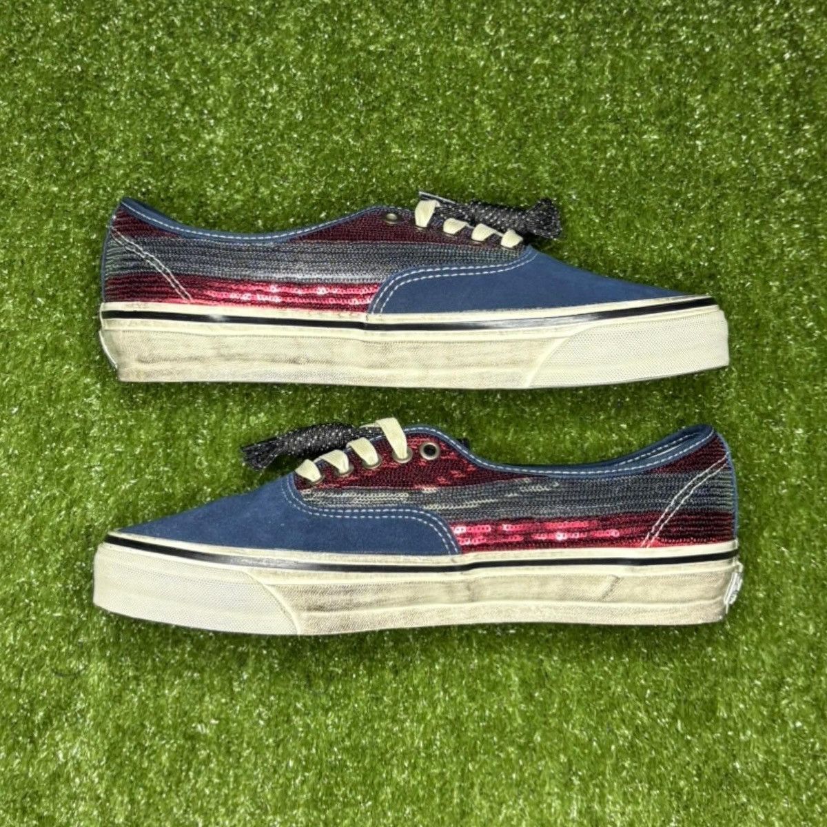 Vans Vans Red Navy La Habana Premium Authentic Size US 10.5 / EU 43-44 - 2 Thumbnail