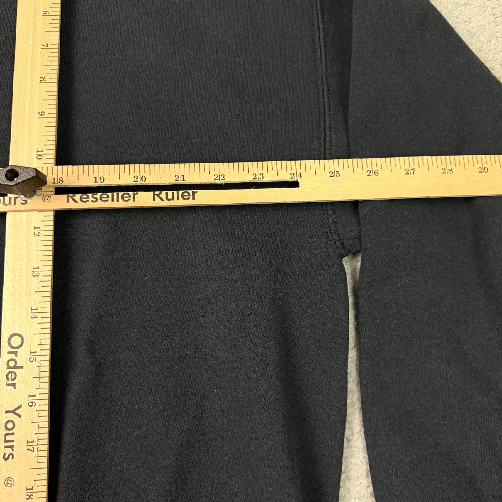 Gildan VINTAGE Gildan Sweatshirt Mens XL Black 90s Pullover Heavyweight Fleece Cotton Polyester Distressed Size US XL / EU 56 / 4 - 7 Thumbnail