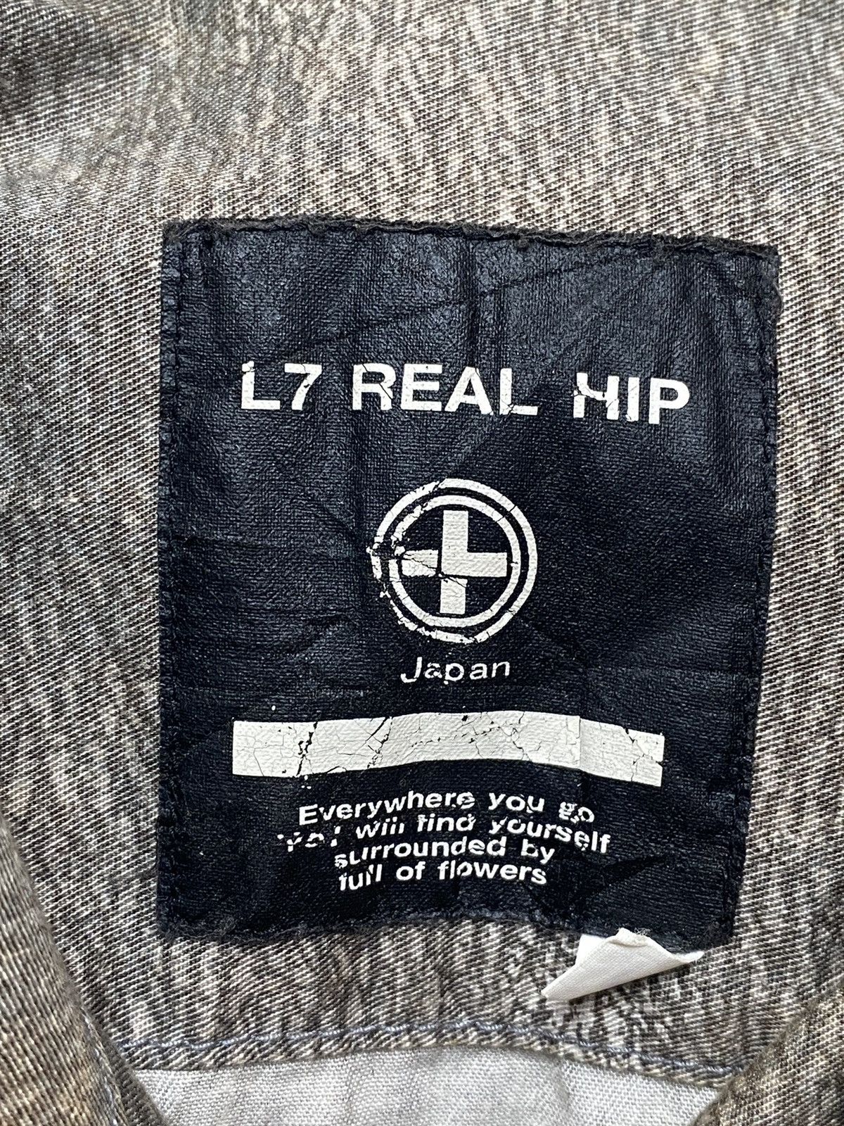 If Six Was Nine 2000s L7 Real Hip - Mud Wash Rusted Short Button Shirt Size US M / EU 48-50 / 2 - 11 Thumbnail