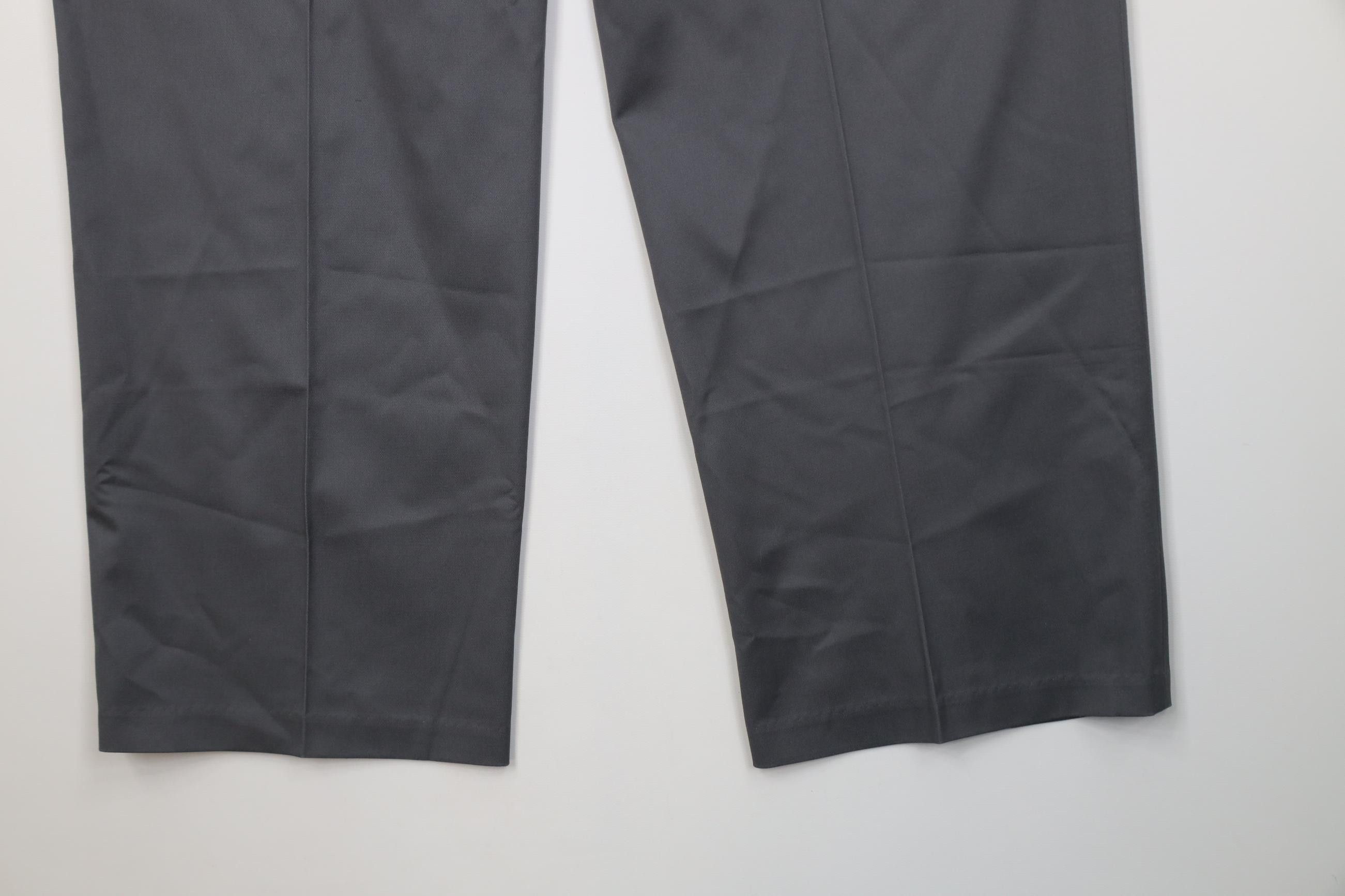 Vintage Deadstock Vintage Y2K Wide Leg Chino Pants Trousers Gray Size US 38 / EU 54 - 11 Thumbnail