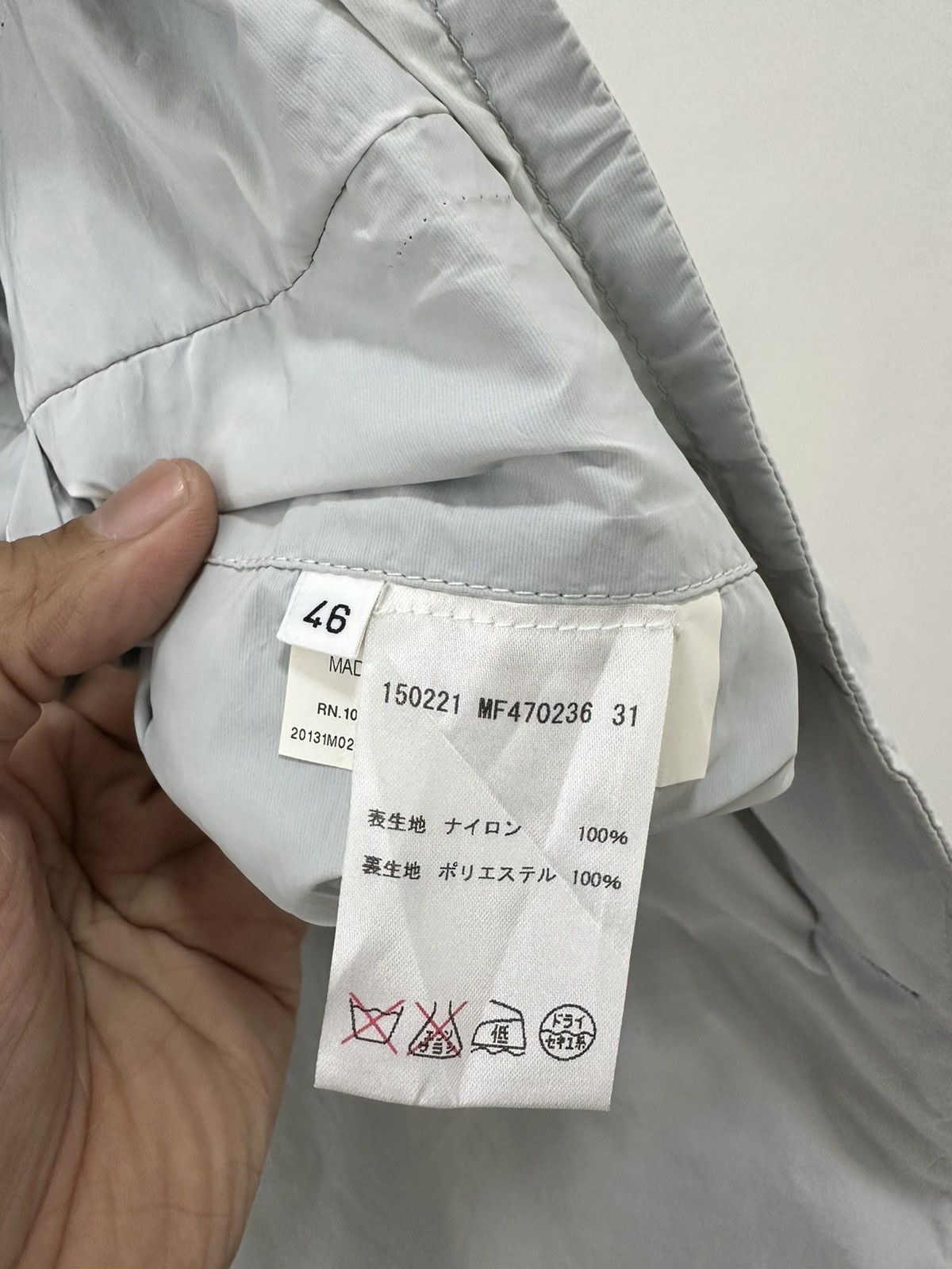 Jil Sander Jill Sander Nylon Jacket Design Made In Italy Size US S / EU 44-46 / 1 - 8 Thumbnail