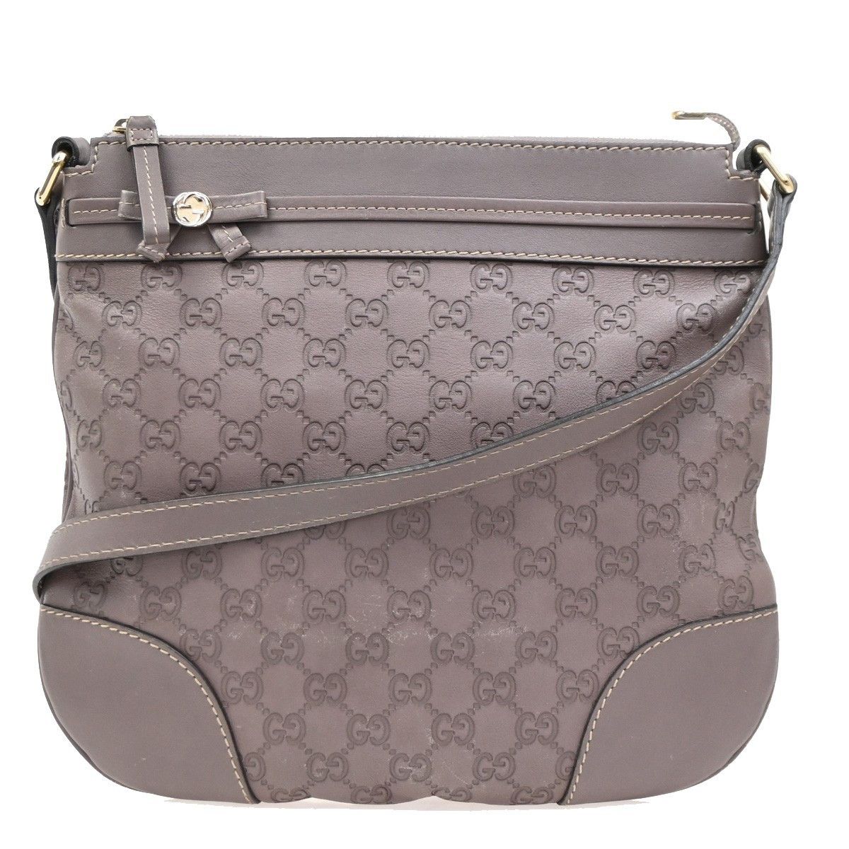 Gucci Gucci Mayfair Messenger Bag Guccissima Leather Size ONE SIZE - 1 Thumbnail