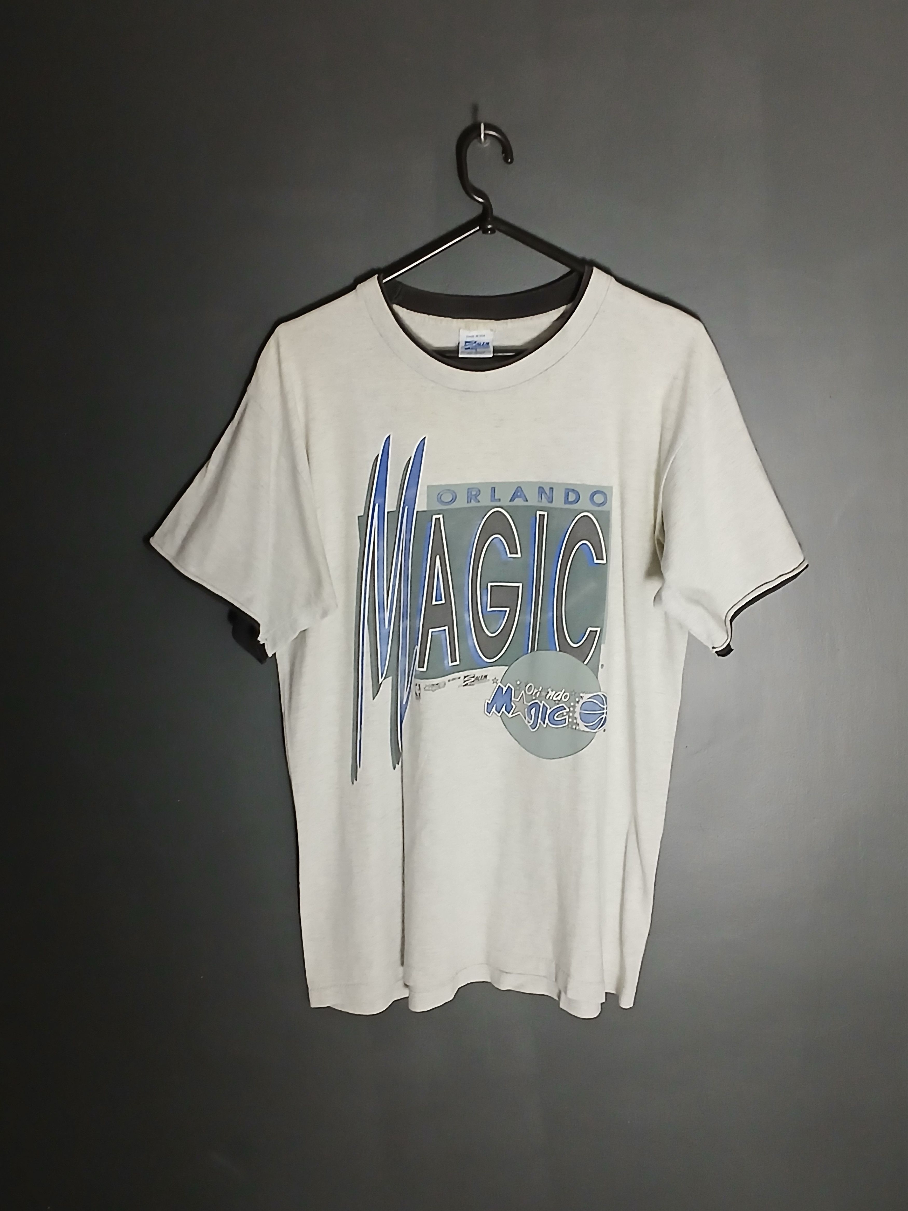 NBA × Vintage Vintage NBA Orlando Magic Basketball Single Stitch T-Shirt Size US L / EU 52-54 / 3 - 1 Thumbnail