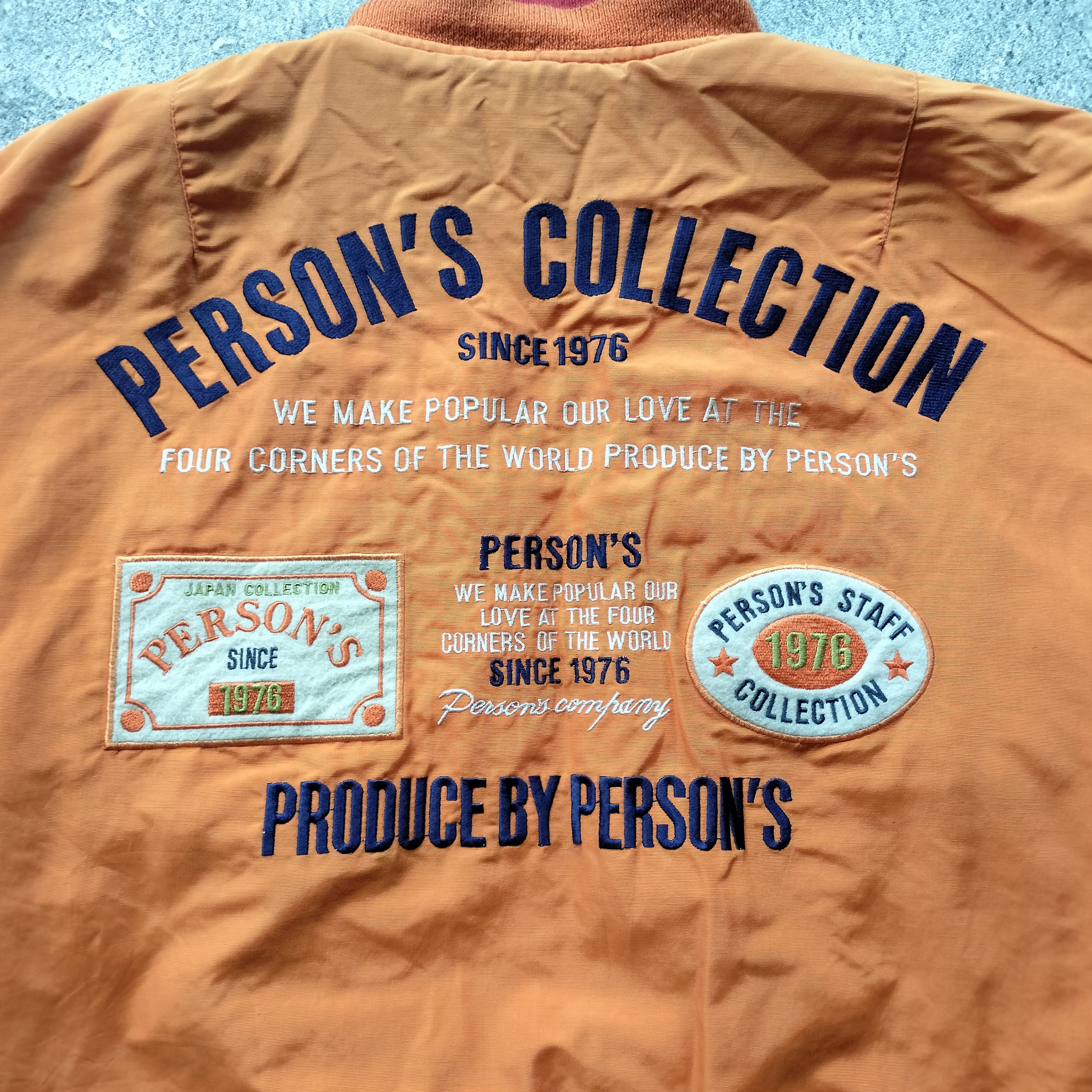 Japanese Brand × PERSON'S × Vintage Reversible vintage person's bomber quilted jacket Size US M / EU 48-50 / 2 - 3 Thumbnail