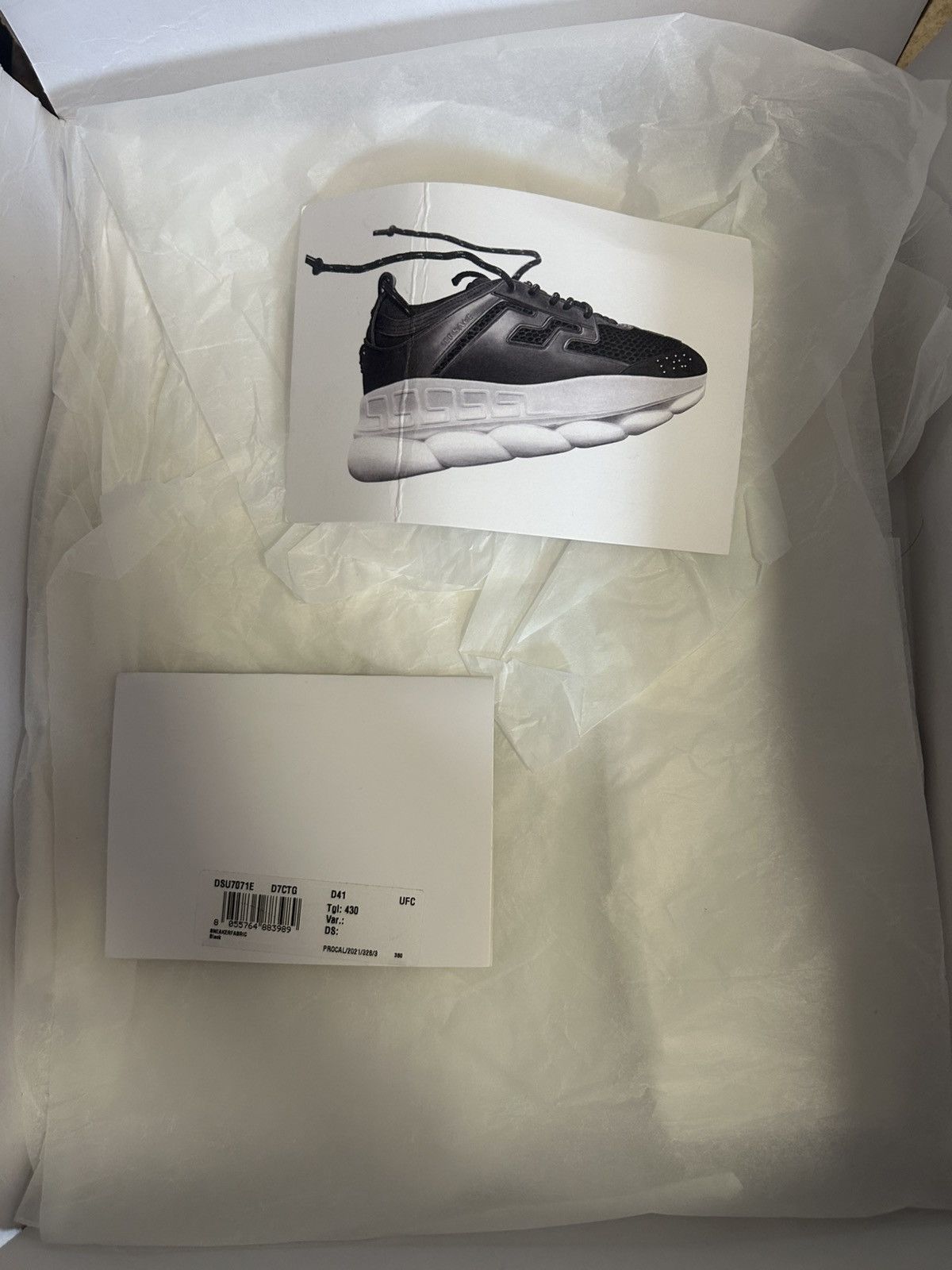 Versace Versace Chain Reaction Black Size US 10 / EU 43 - 15 Thumbnail